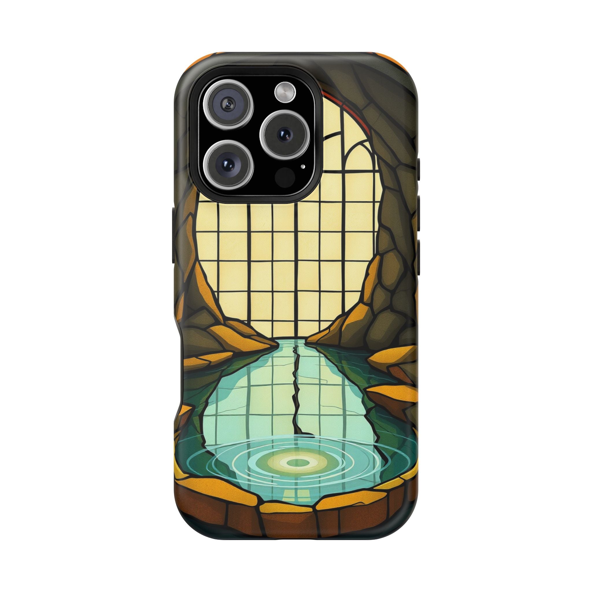 iPhone Tidal Pool Dreamy Design Slim Everyday Designer Case · iPhone Case