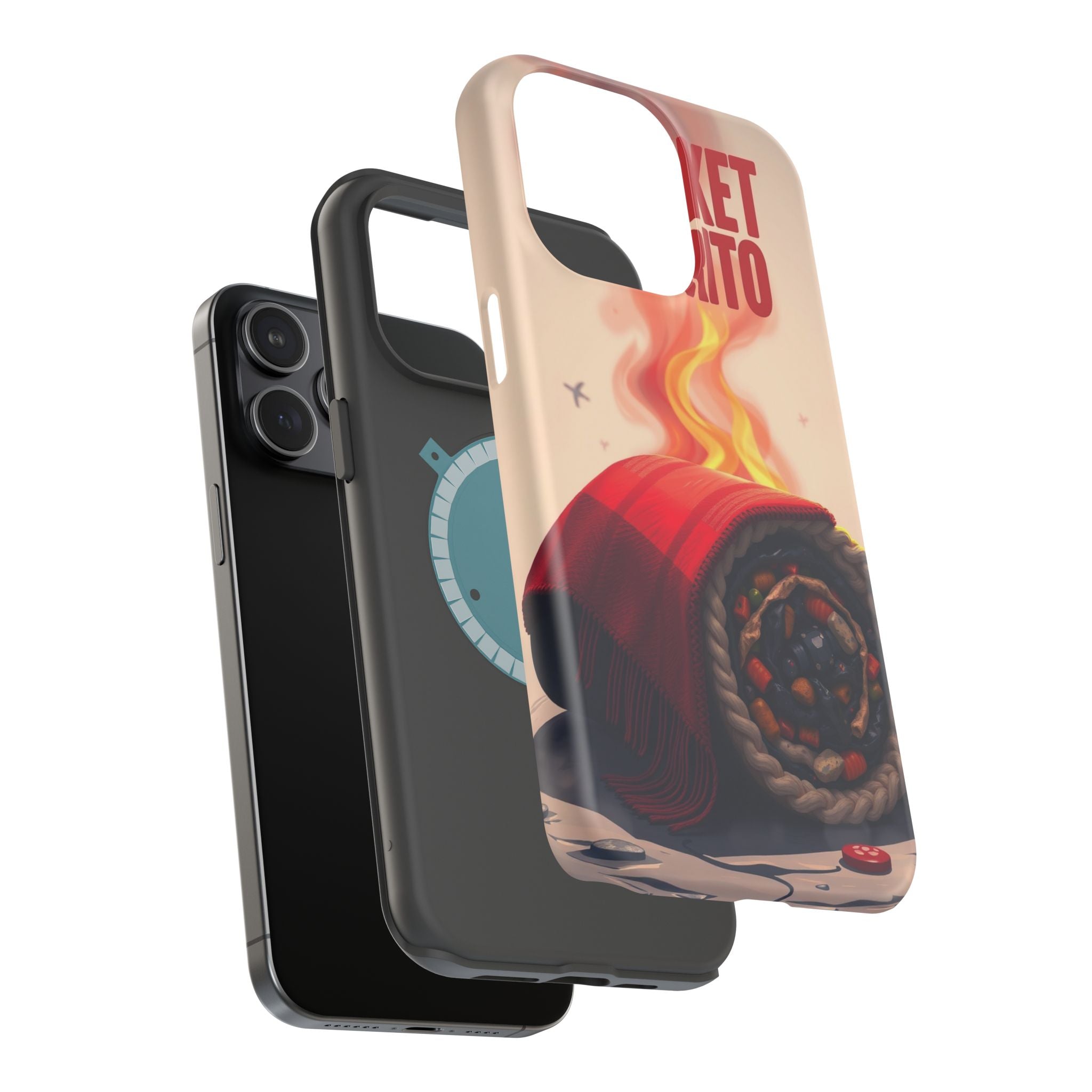 iPhone Serene Blanket Burrito Design Slim Everyday Designer Case · iPhone Case