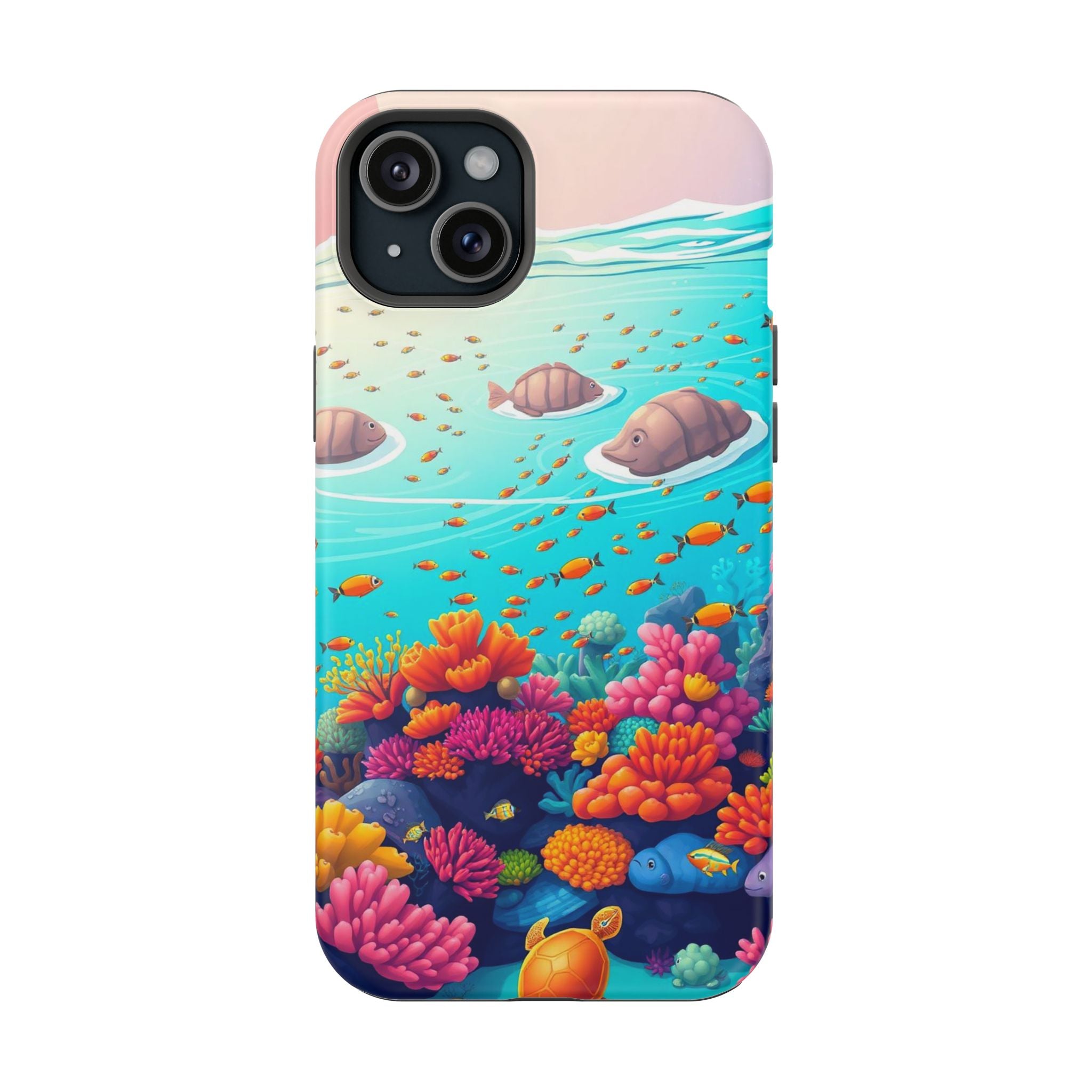 iPhone Coral Reef Panorama Kids Fun Phone Case Gift Slim Snap Case · iPhone Case