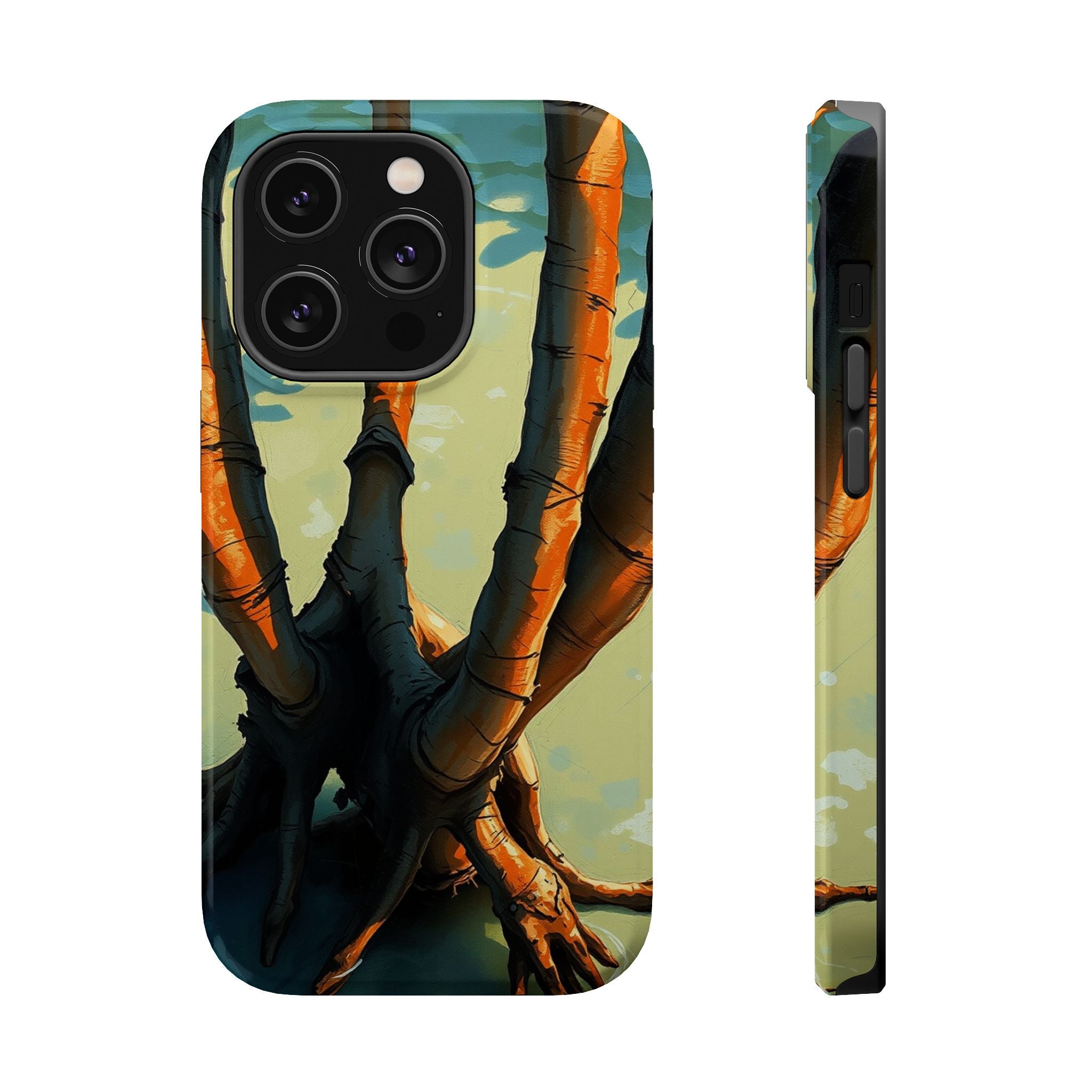 iPhone Mangrove Roots Mystic Art Bold Modern Everyday Snap Case · iPhone Case