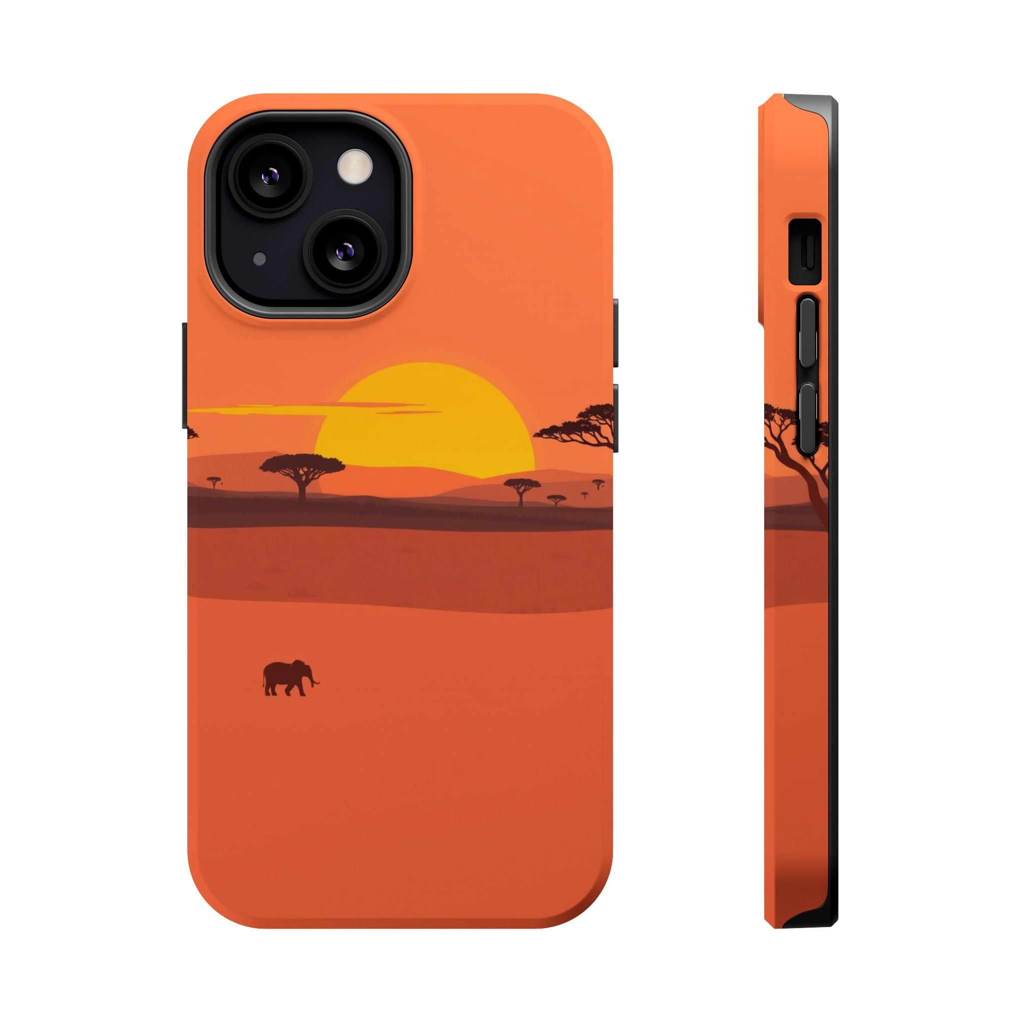 iPhone Sunset Amber And Peach Savanna Horizon Slim iPhone Everyday · iPhone Case