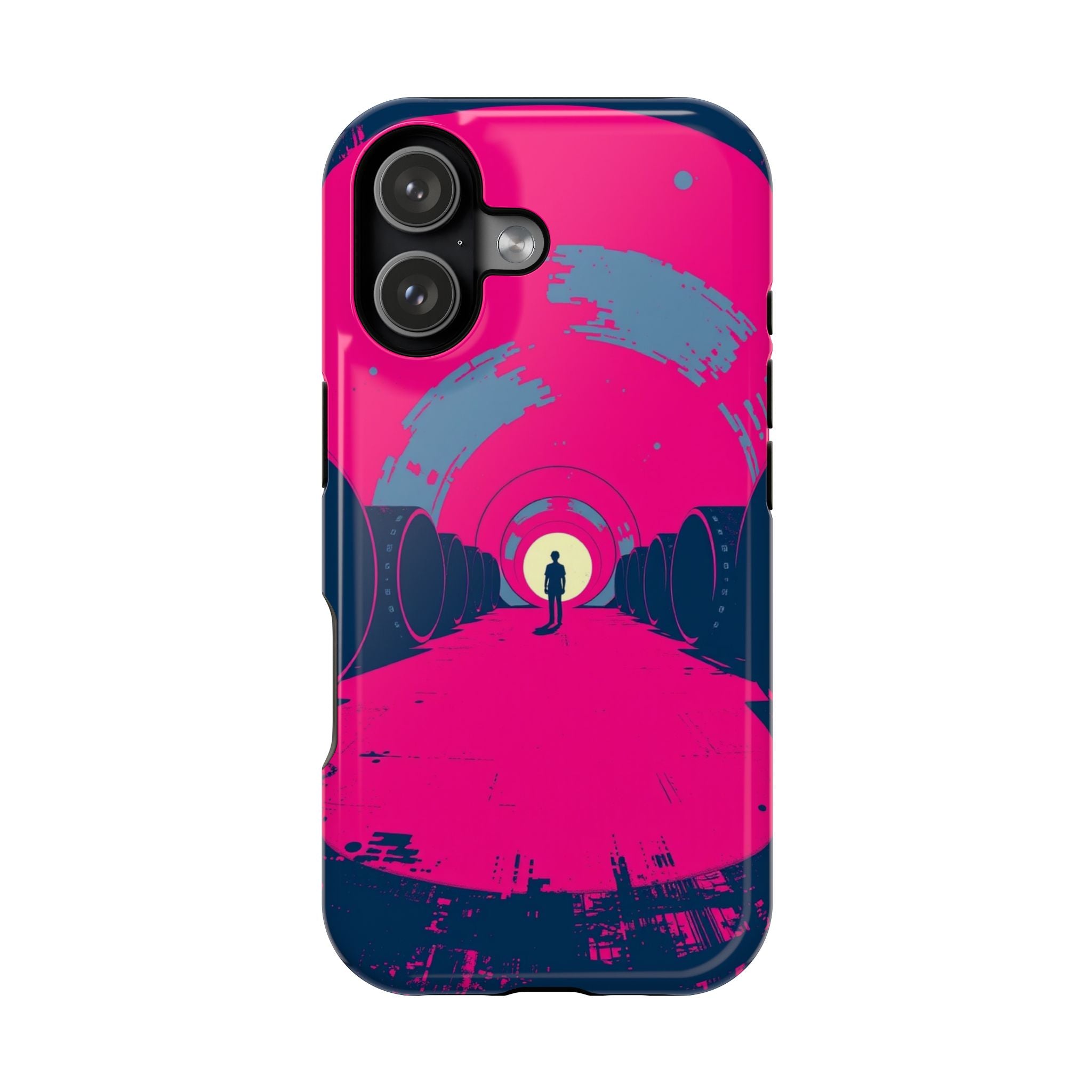 iPhone 1960s Mod Circles Bold Art Bold Modern Everyday Snap Case · iPhone Case