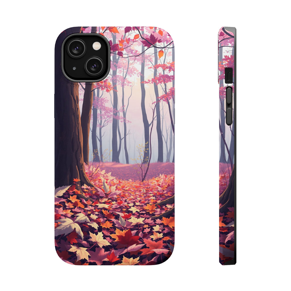 iPhone Radiant Autumn Forest Floor Design Slim iPhone 15 Everyday · iPhone Case