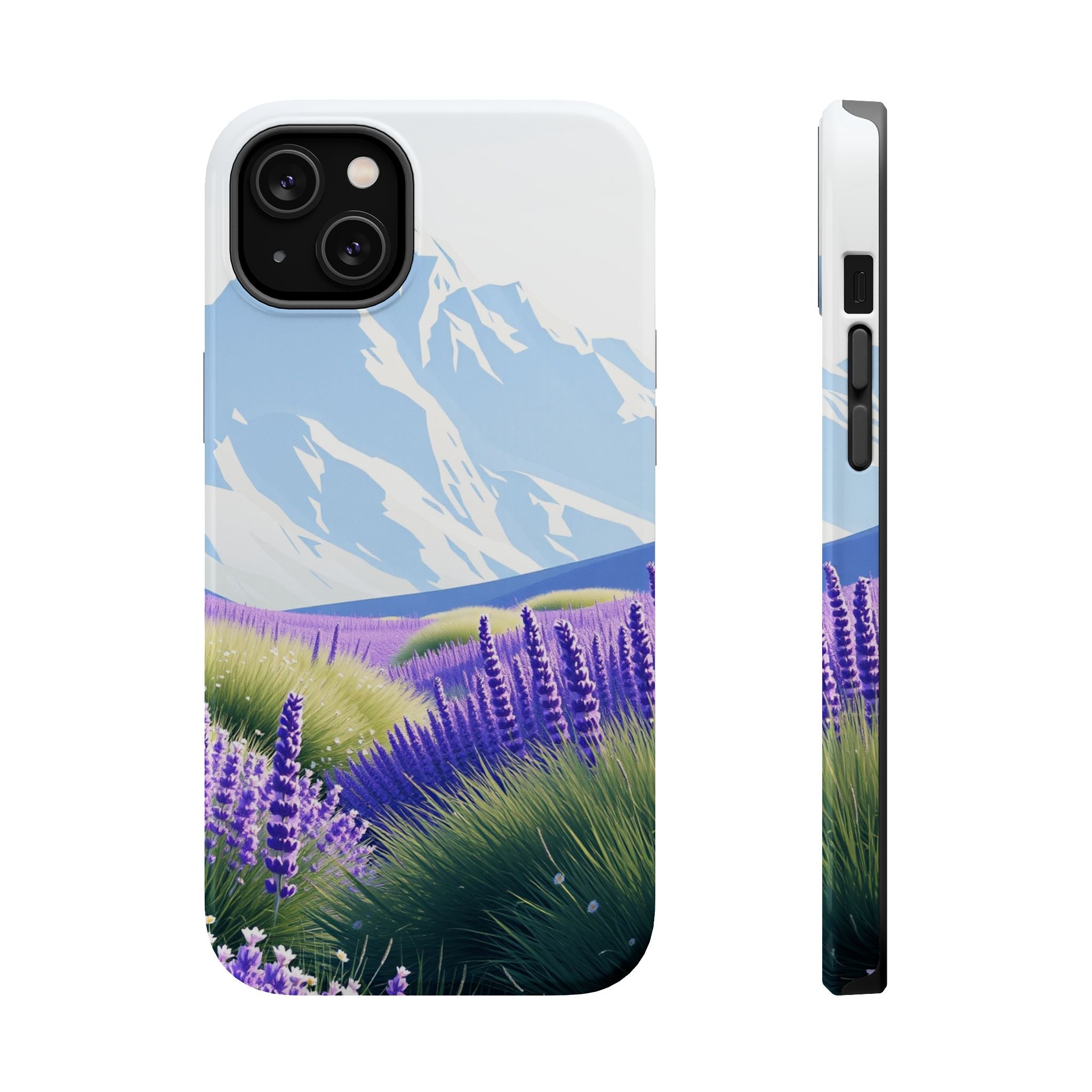 iPhone Alpine Meadow Electric Art 10 Slim Everyday Designer Case · iPhone Case