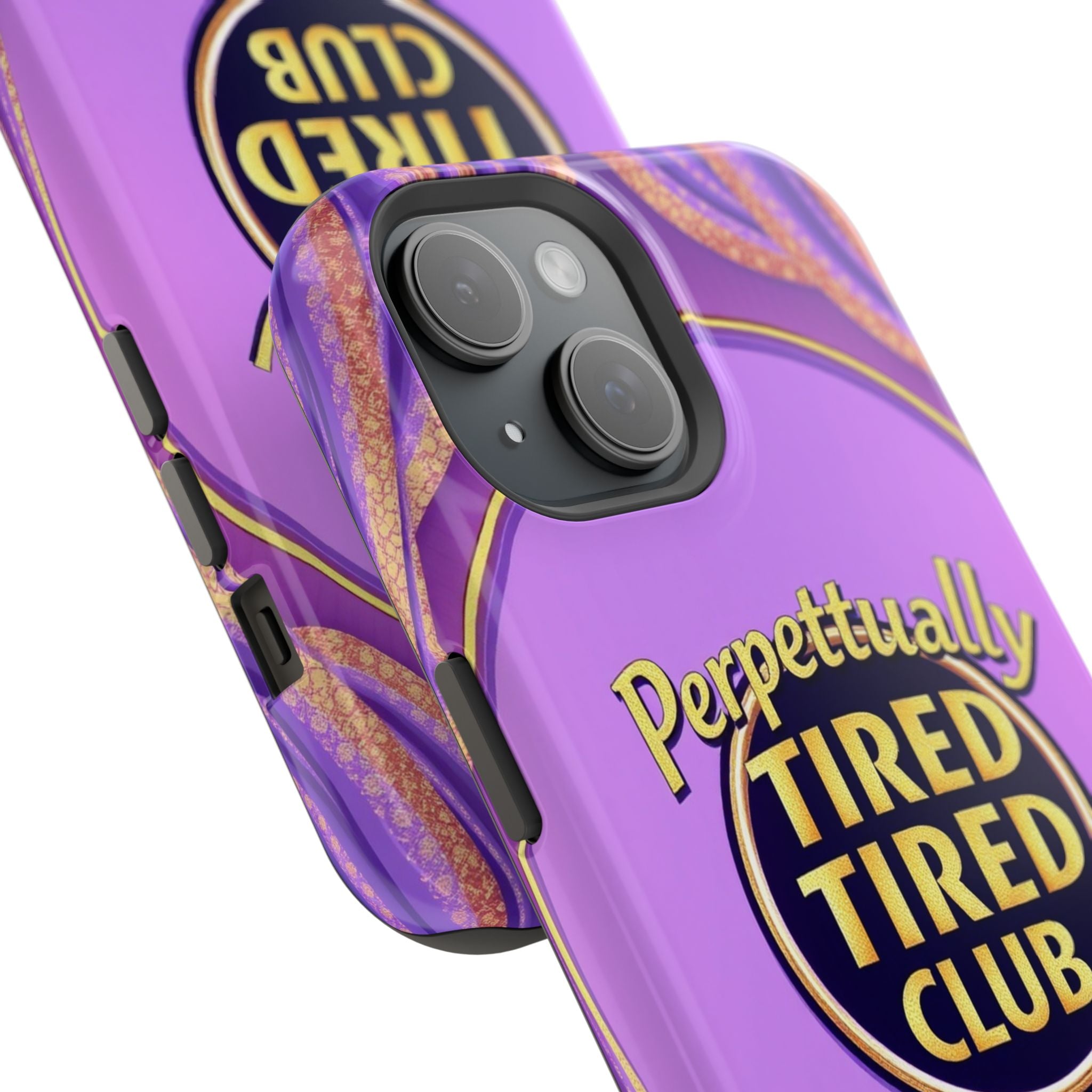 iPhone Perpetually Tired Club Bold Art Slim Everyday Designer Case · iPhone Case
