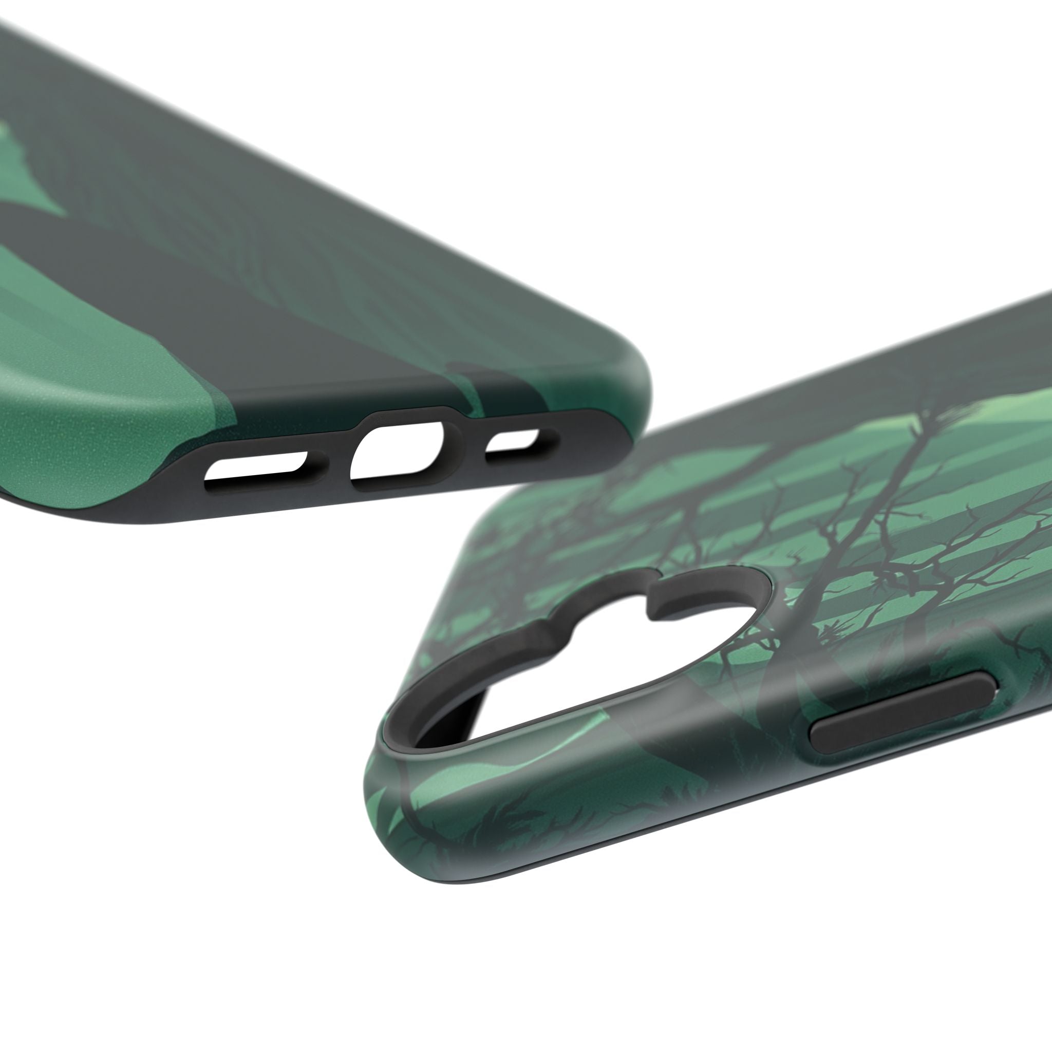 iPhone Sage And Ivory Dark Forest Spirits Slim Everyday Designer Case · iPhone C