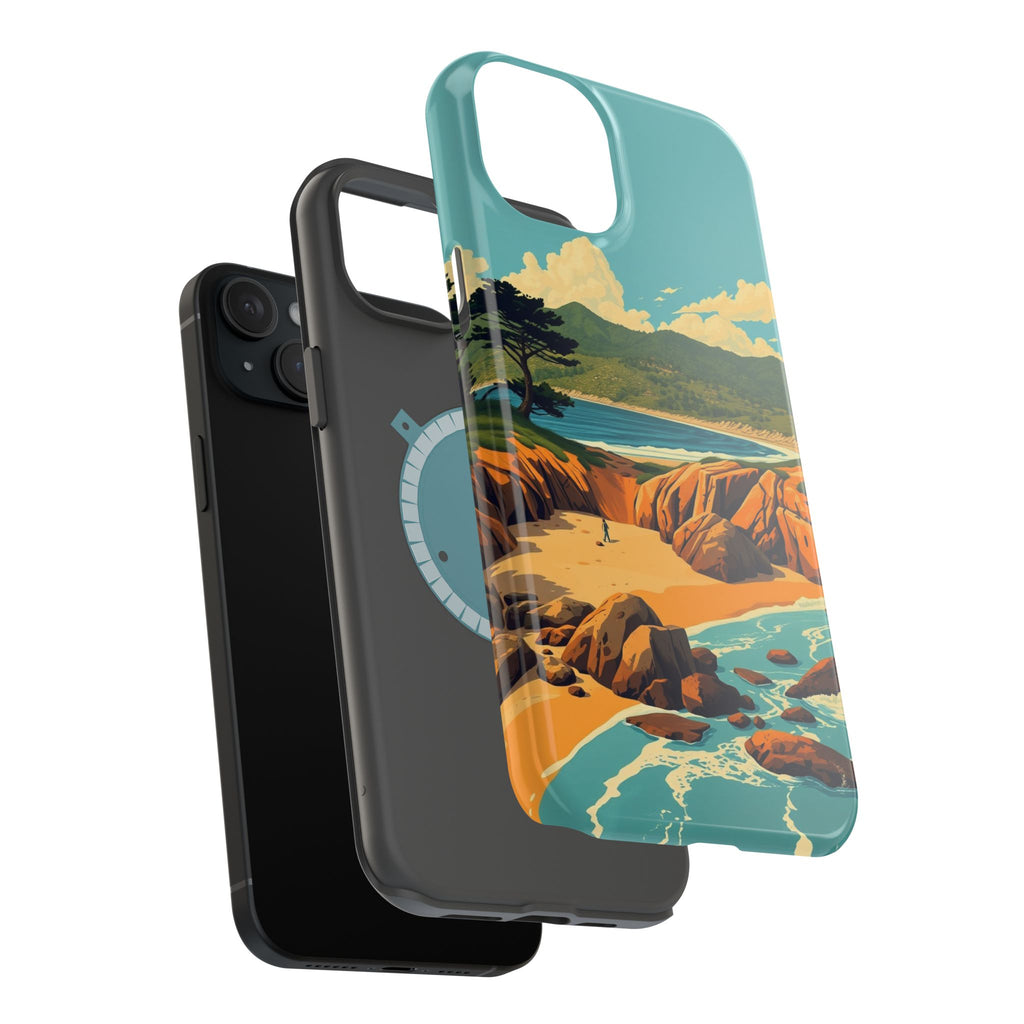 iPhone Pebble Beach Vintage Retro Poster Slim Everyday iPhone Designer · iPhone