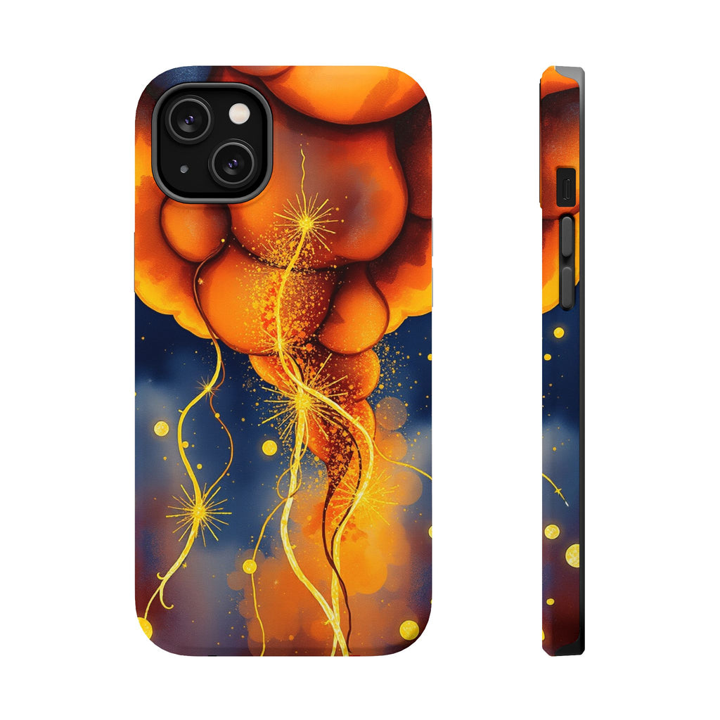 iPhone Glitter Storm Vibrant Watercolor Slim Everyday iPhone Designer · iPhone C