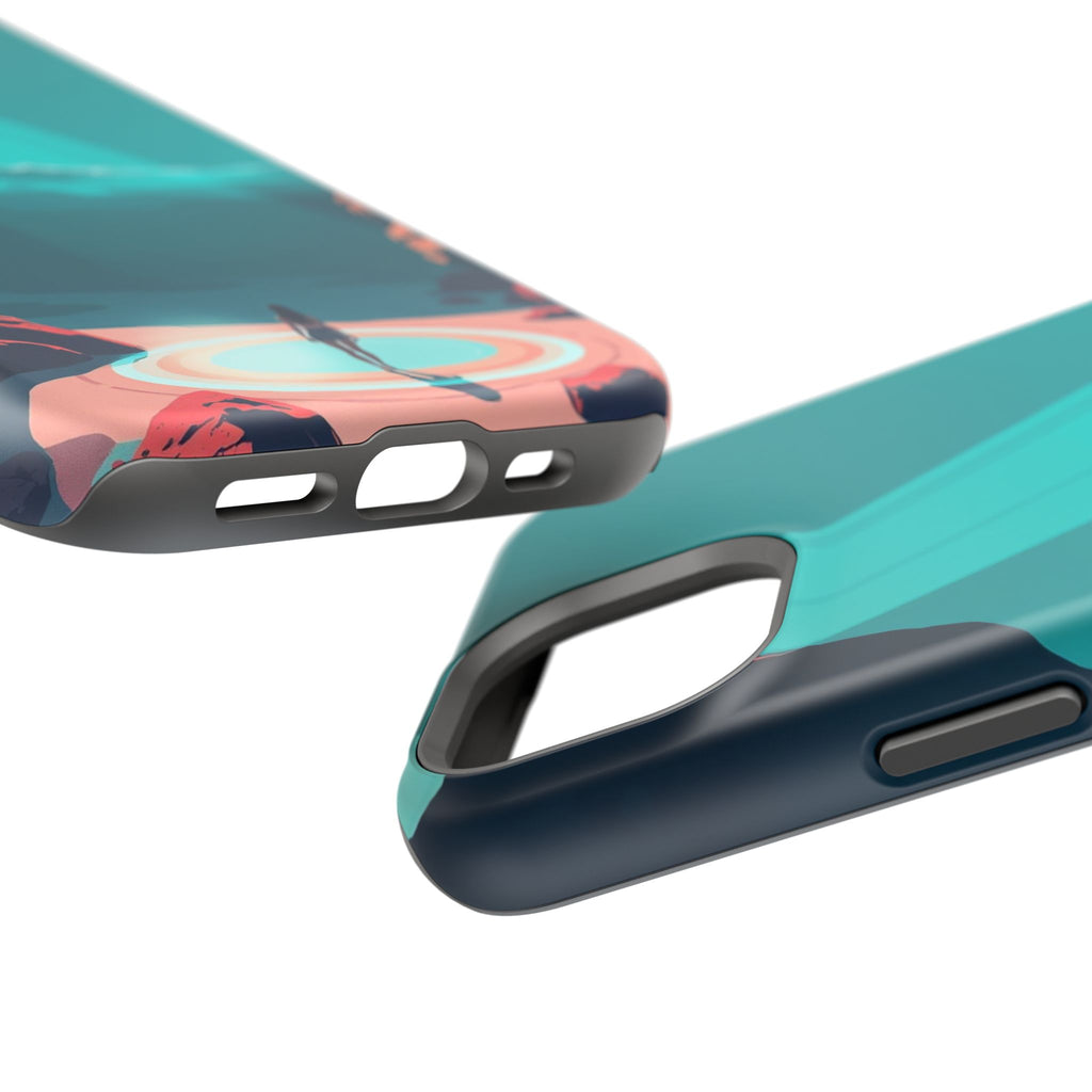 iPhone Earthy Tidal Pool Design 17 Bold Modern Everyday Snap Case · iPhone Case