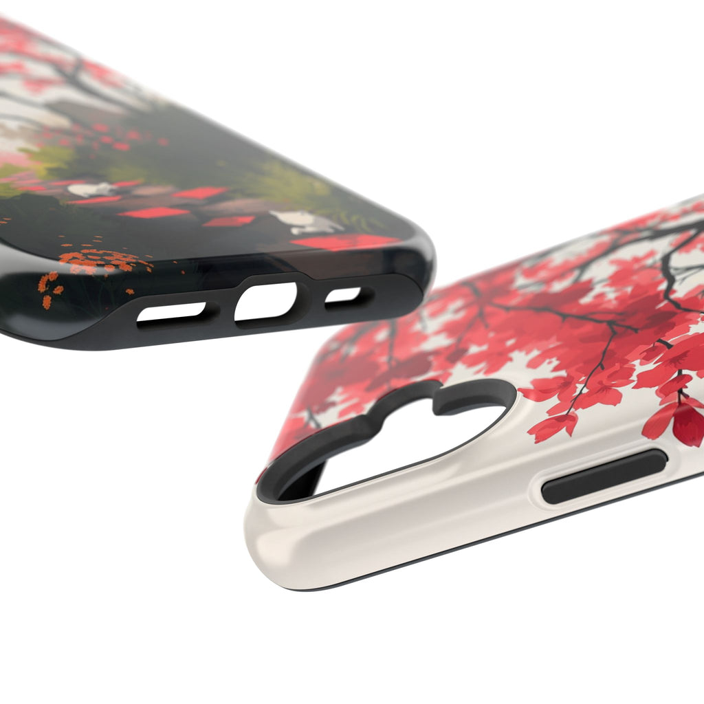 iPhone Blossom Trail Oil Painting Impressionist Soft iPhone Finish · iPhone Case