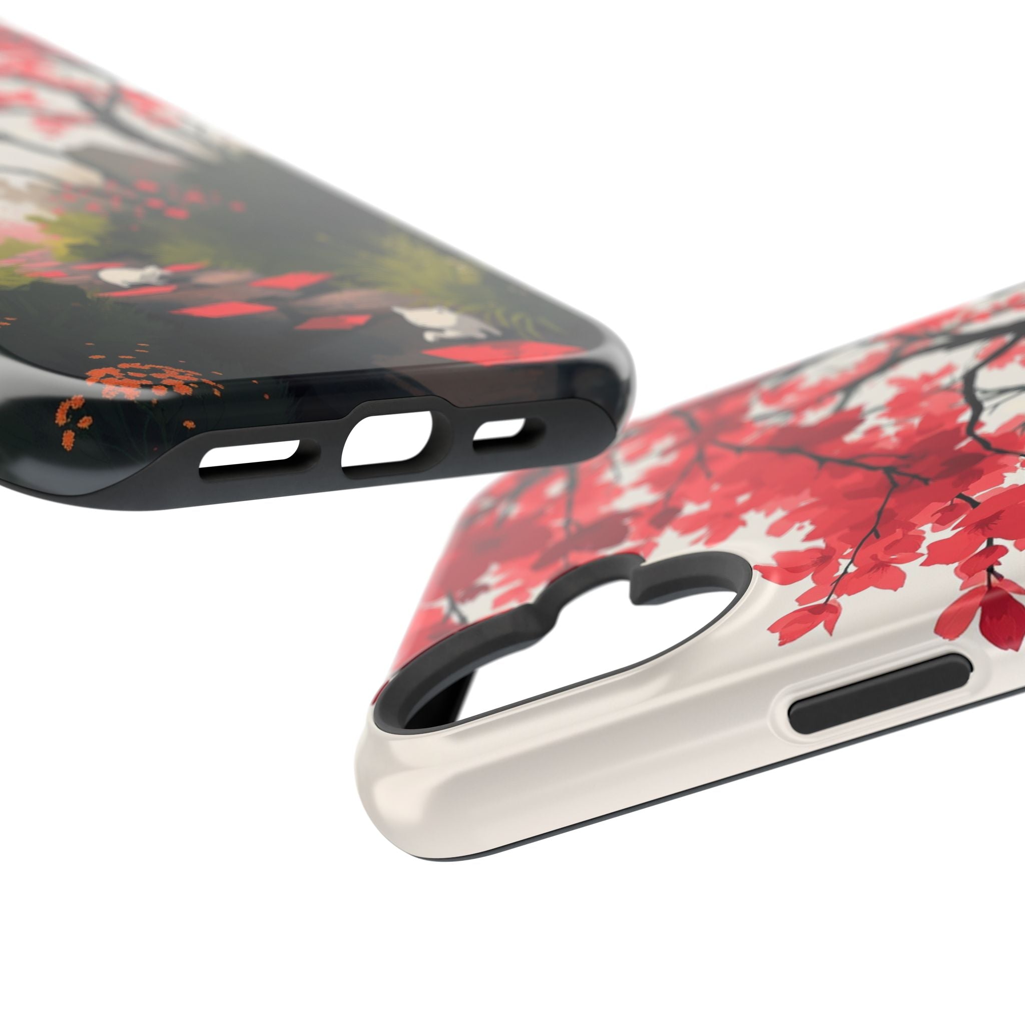 iPhone Blossom Trail Oil Painting Impressionist Soft iPhone Finish · iPhone Case