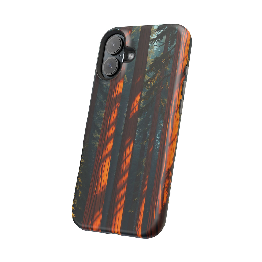 iPhone Dreamy Redwood Forest Design Slim Everyday Designer Case · iPhone Case