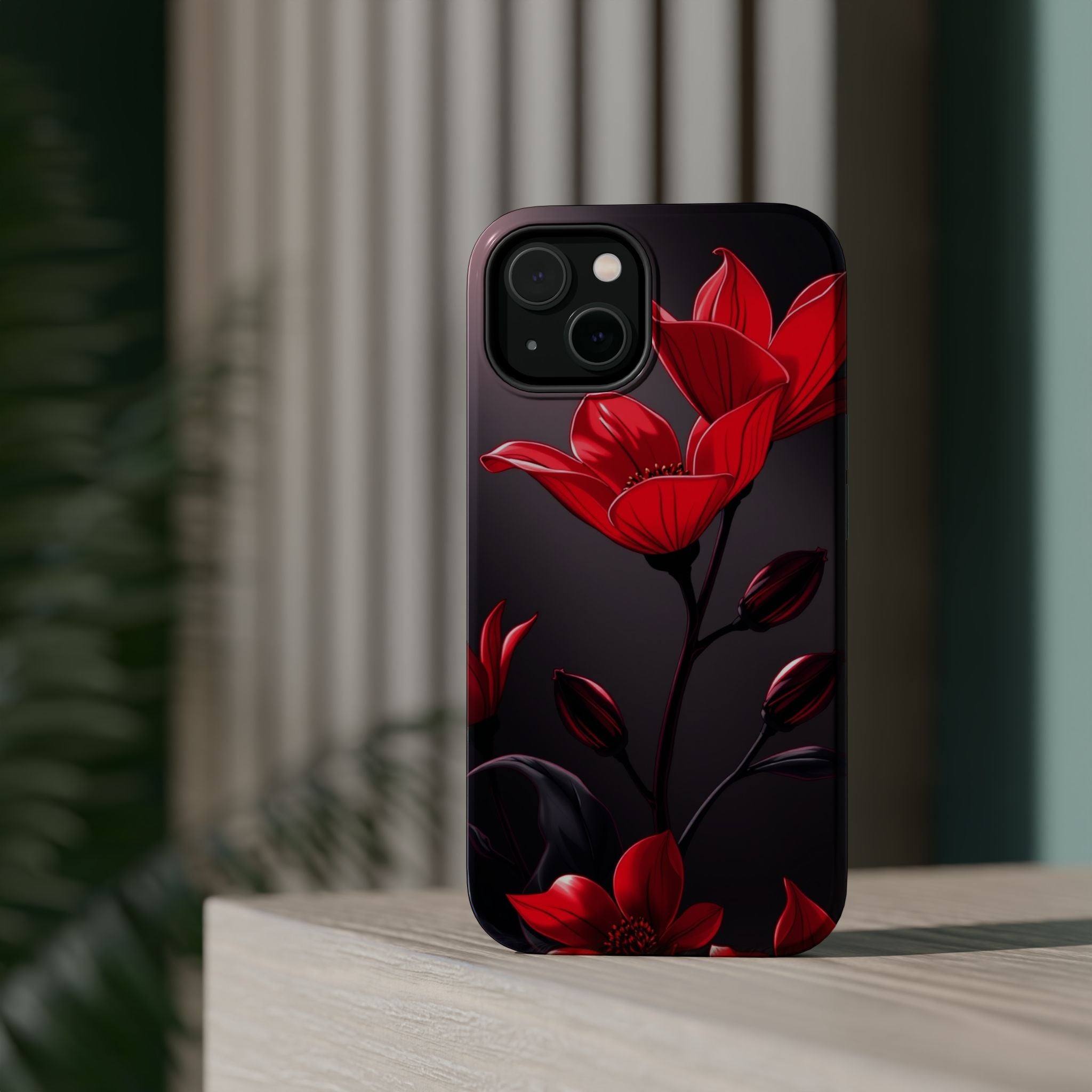 iPhone Dreamy Neon Floral Design Bold Modern Everyday Snap Case · iPhone Case