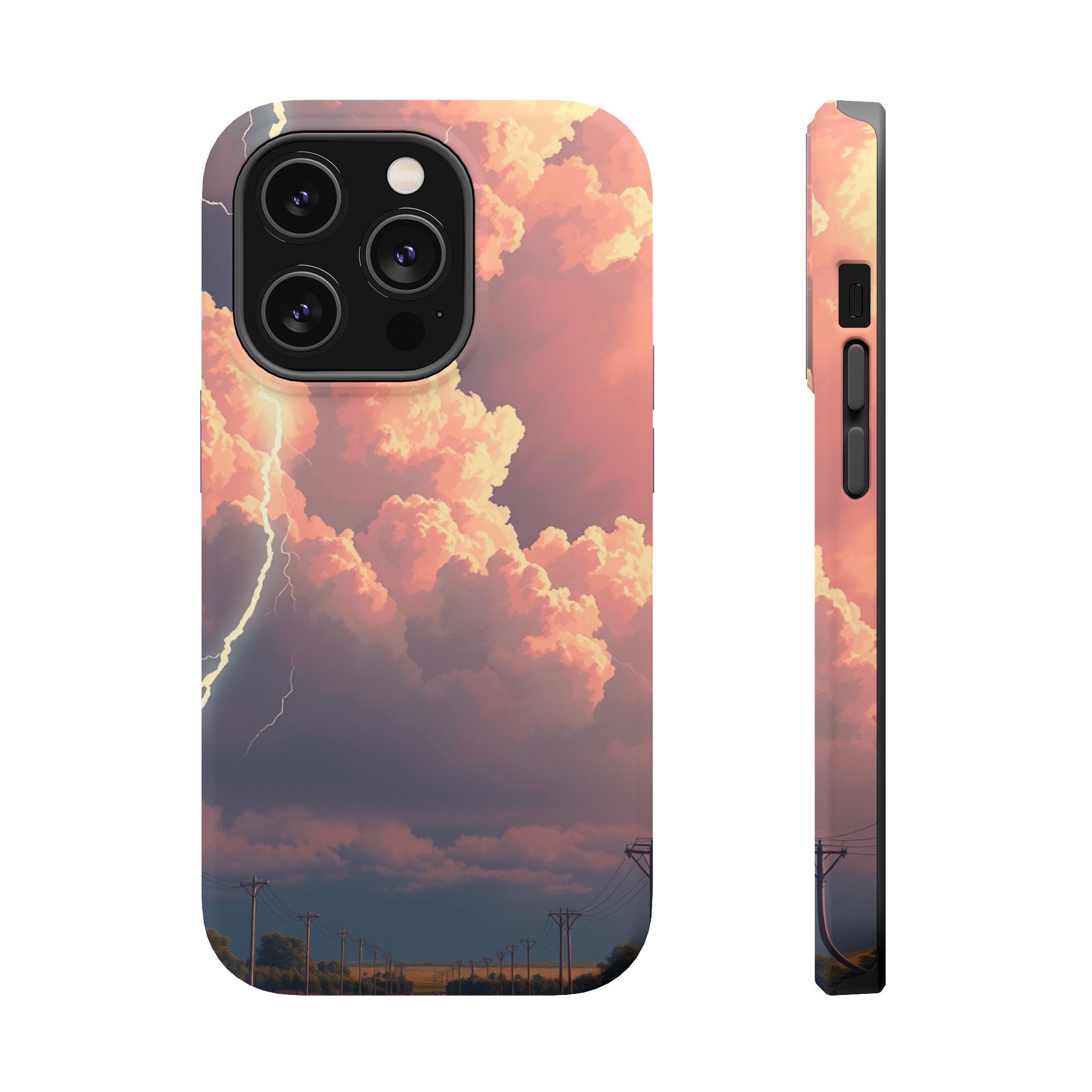 iPhone Thunderstorm Sky Grunge Distressed Slim iPhone Everyday Designer · iPhone