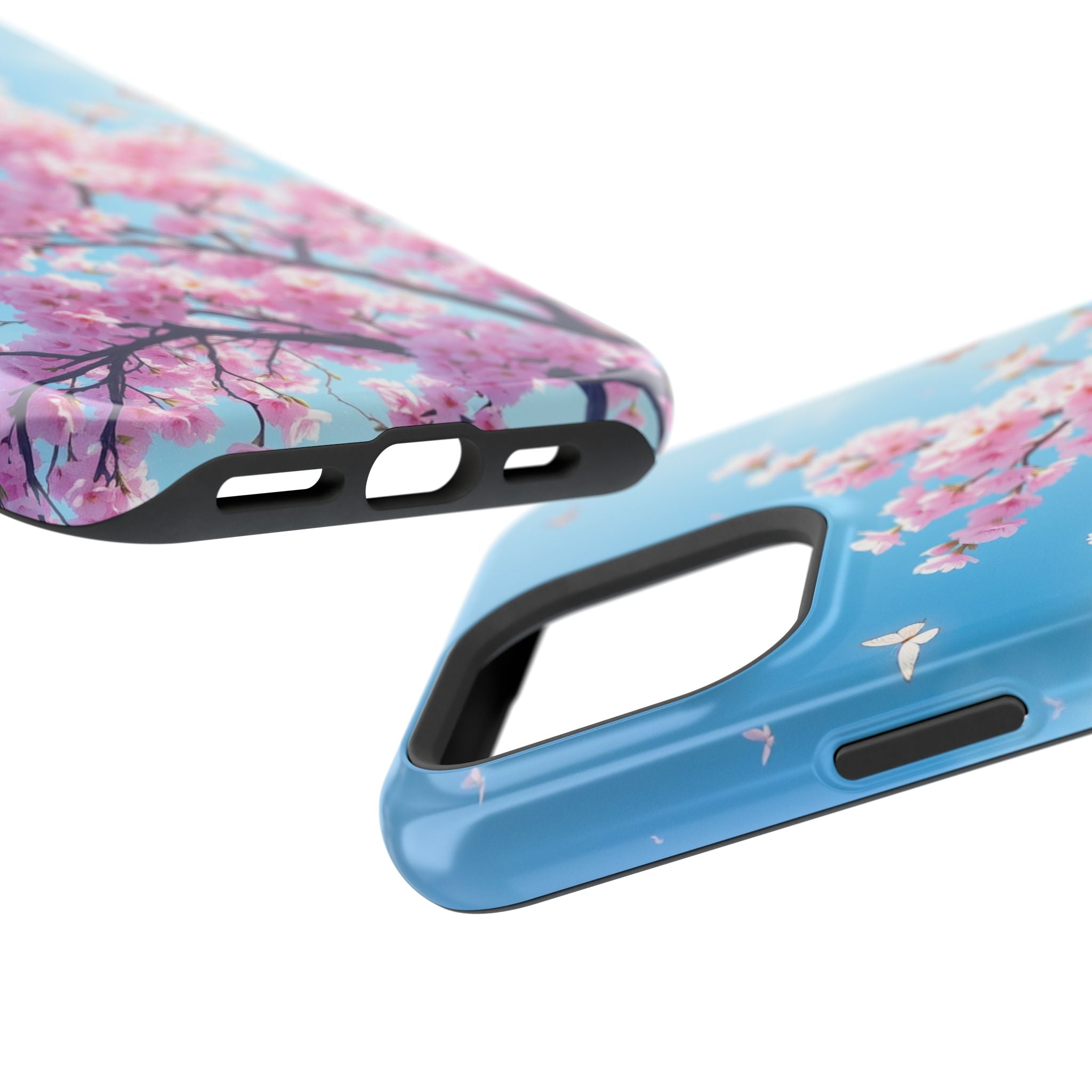iPhone Cherry Blossom Floral Slim Everyday Designer Case · iPhone Case