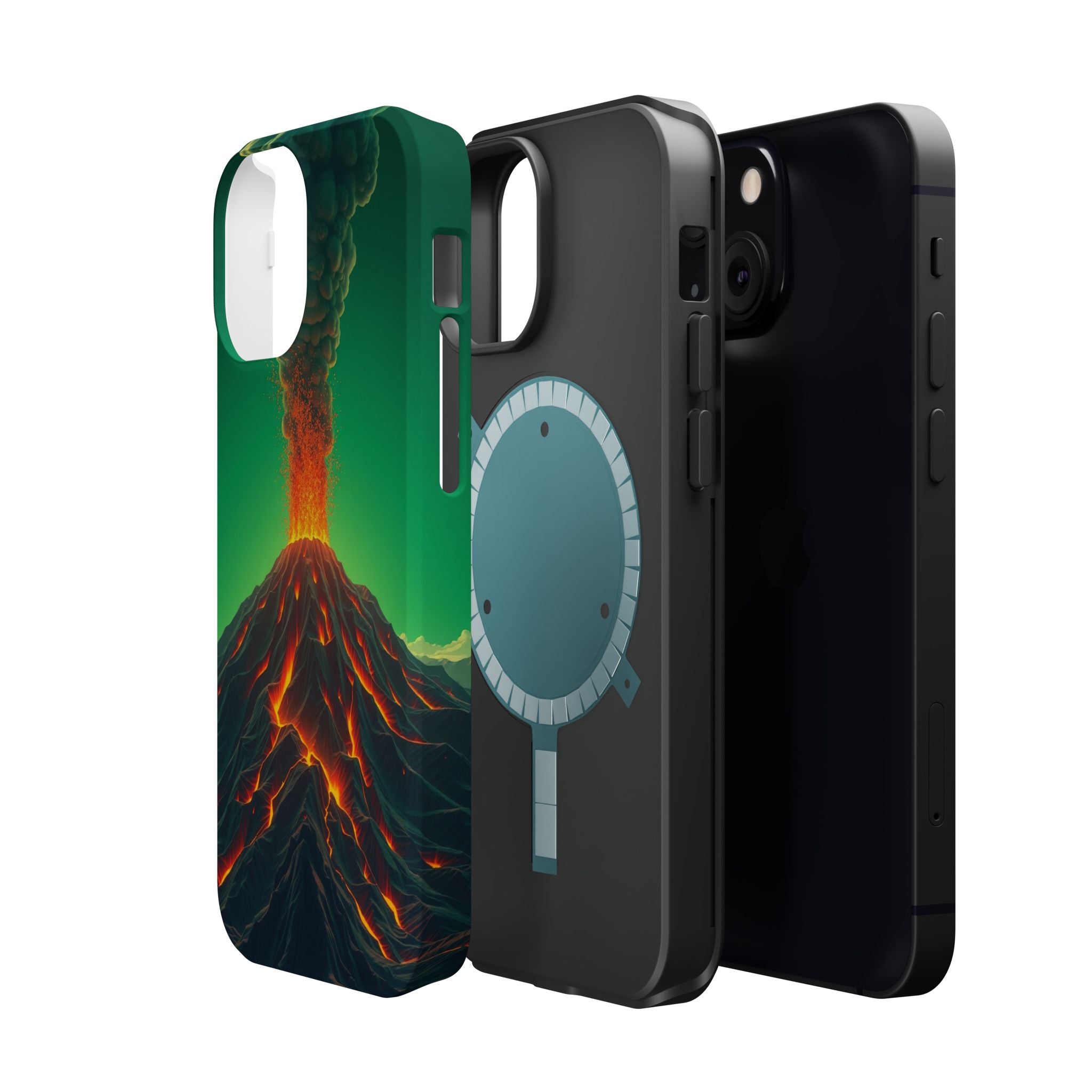 iPhone Dreamy Volcanic Eruption Design Slim Everyday Designer Case · iPhone Case