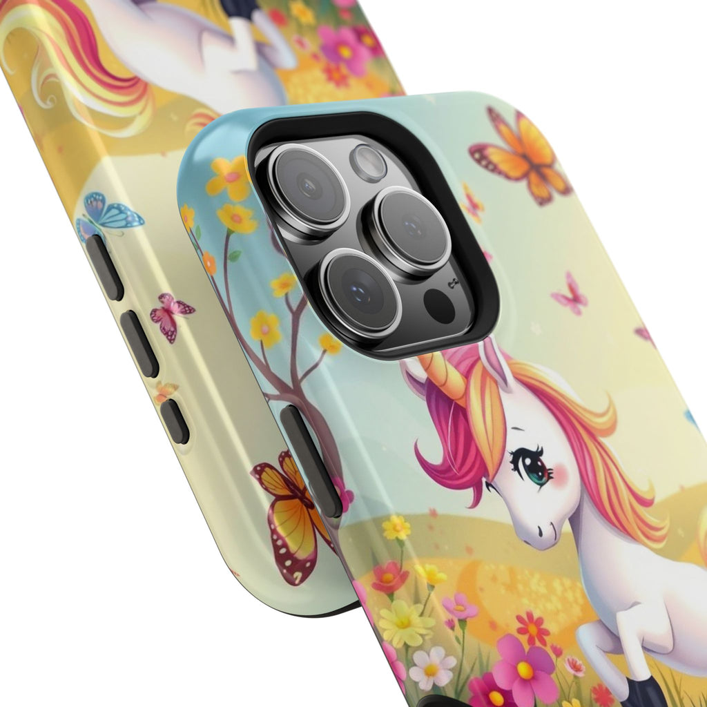 iPhone Magical Meadow Unicorn Kids Fun iPhone Phone Case Gift Slim · iPhone Case