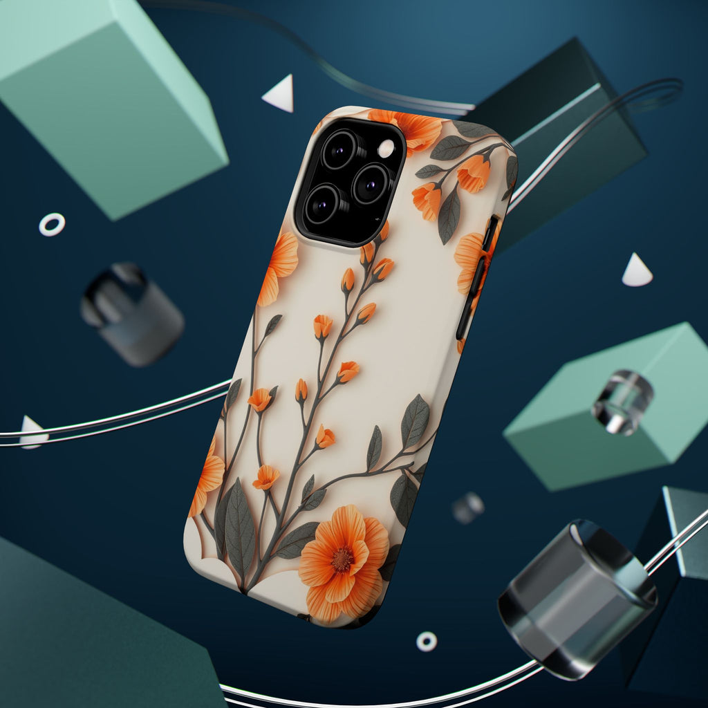 iPhone Vintage Botanical Print Paper Cut Art Slim iPhone Everyday · iPhone Case