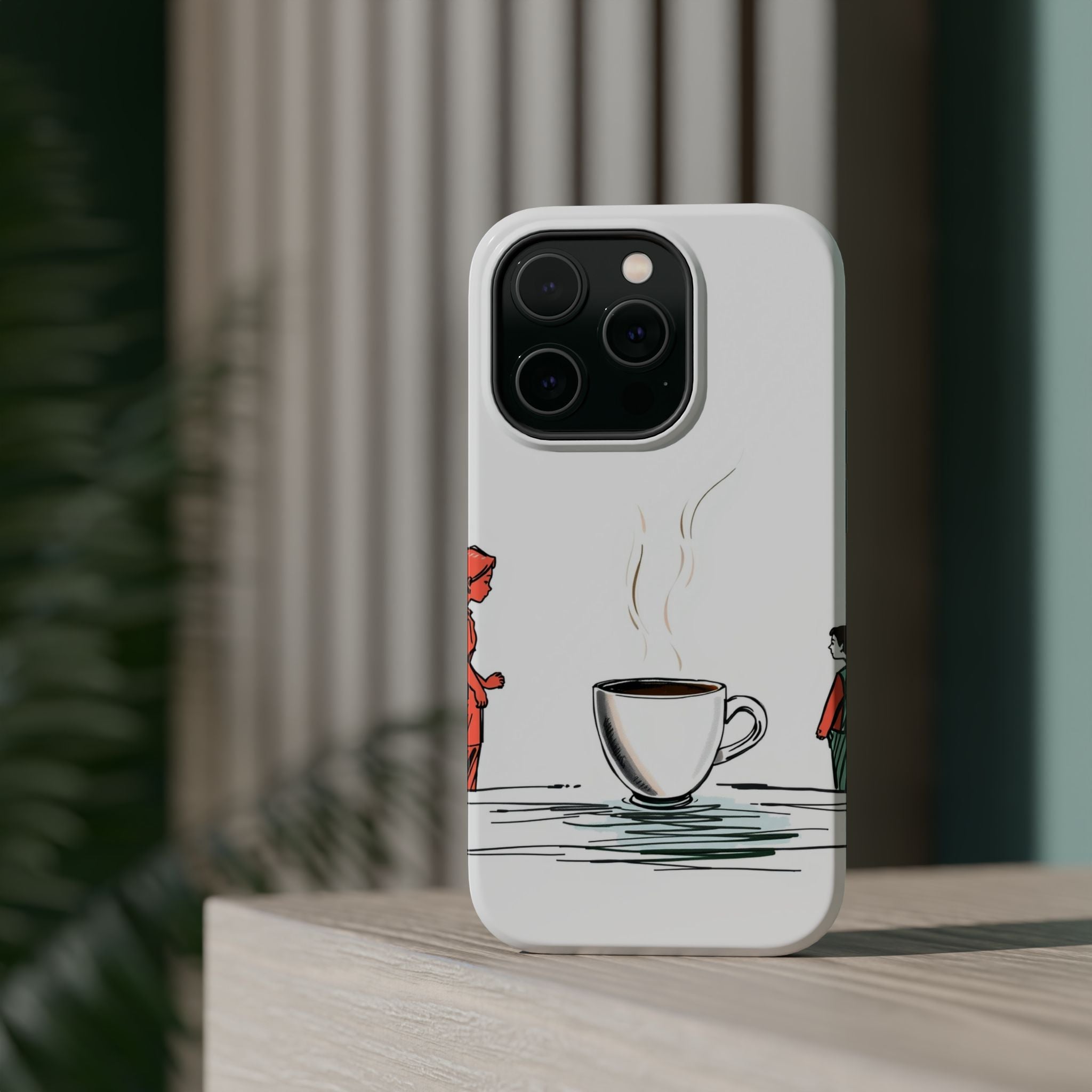 iPhone Coffee Before People Mystic Art Slim Everyday Designer Case · iPhone Case