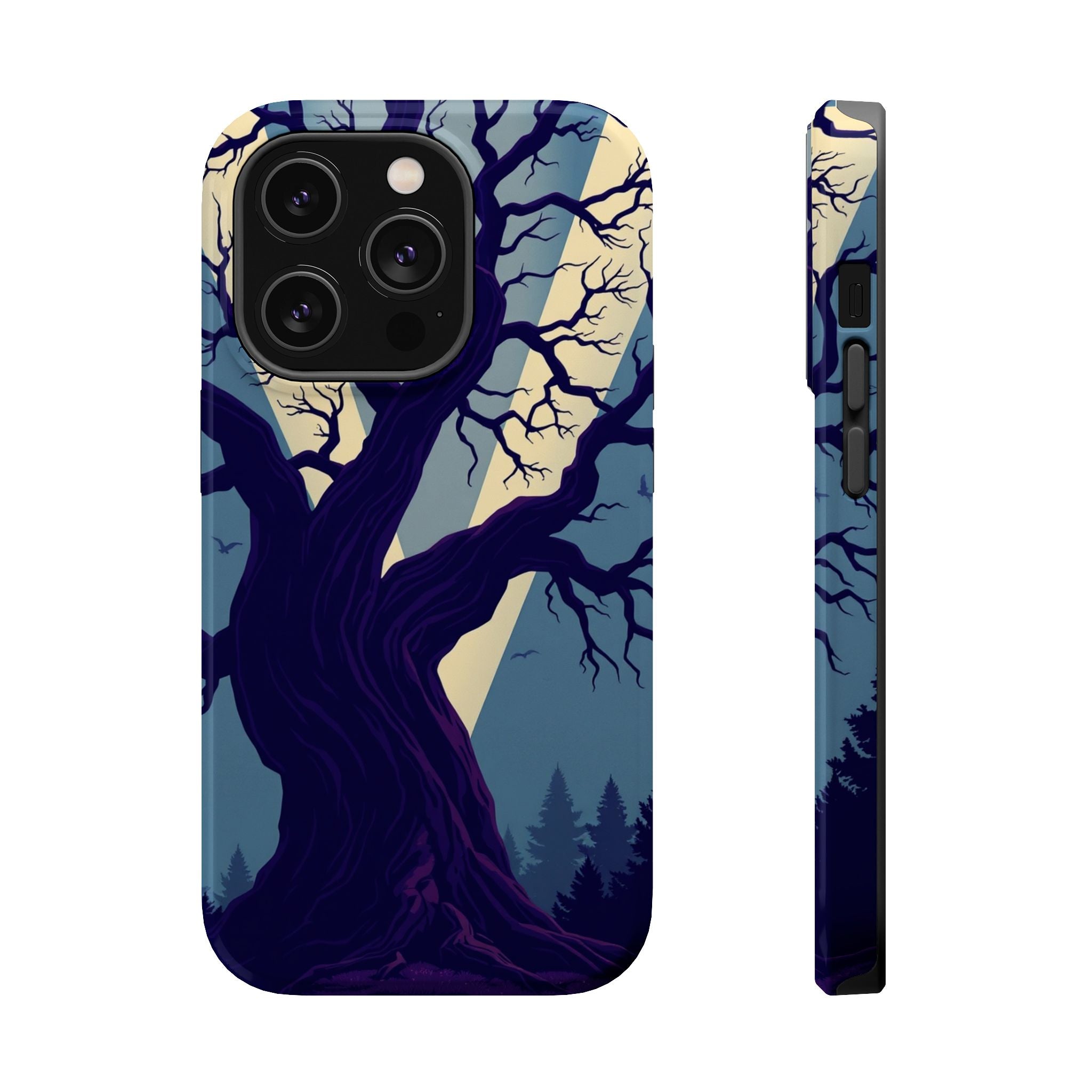 iPhone Twisted Tree Vintage Retro Poster Slim Everyday Designer Case · iPhone Ca
