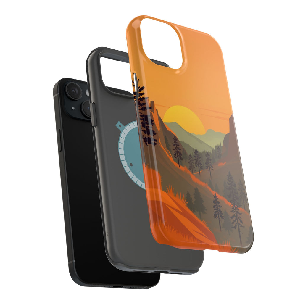 iPhone Pine Ridge Earthy Design Slim Everyday Designer Case · iPhone Case