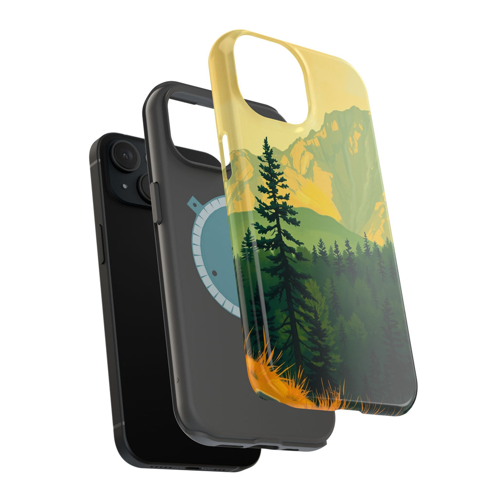 iPhone Pine Ridge Oil Painting Impressionist Slim iPhone Everyday · iPhone Case