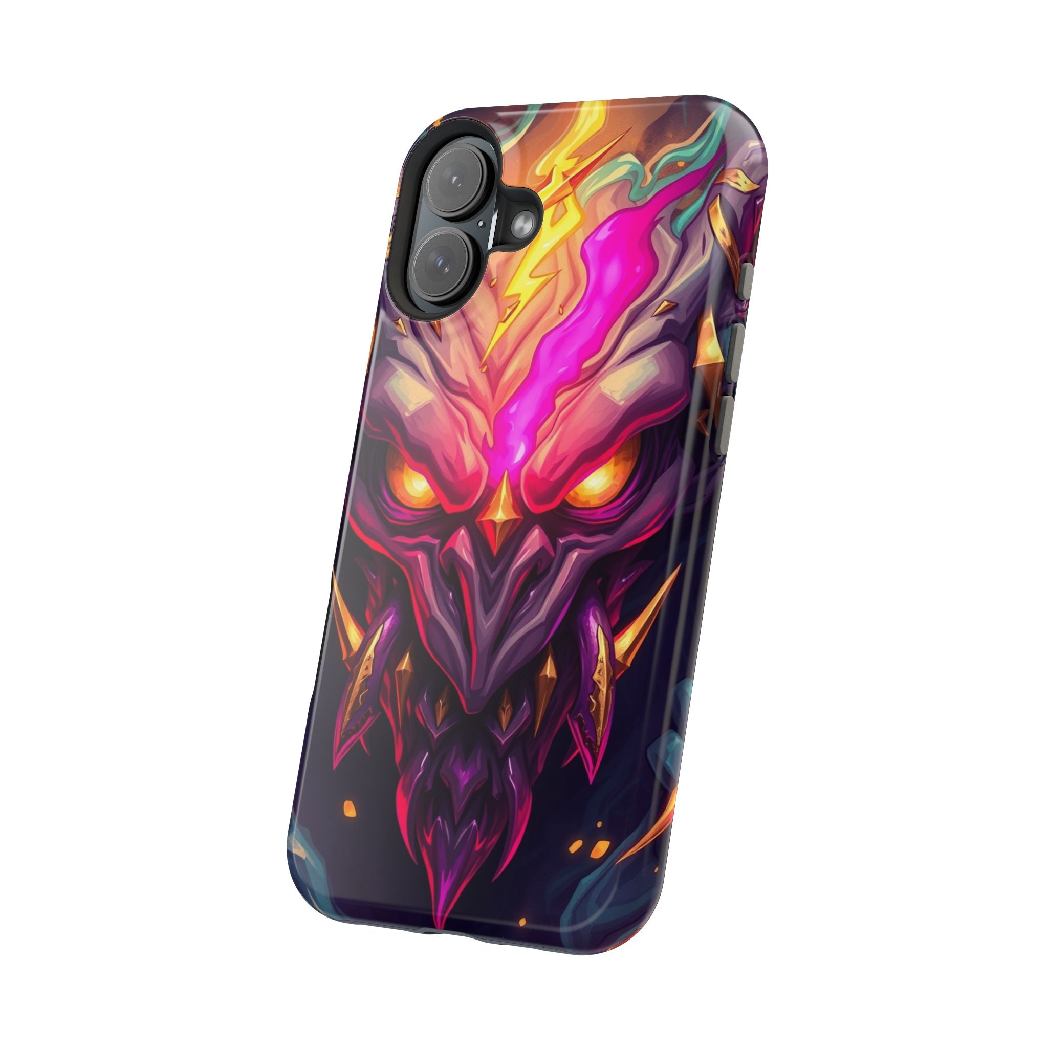 iPhone Chaos Goblin Energy Gold Foil Luxury Slim Everyday Designer Case · iPhone