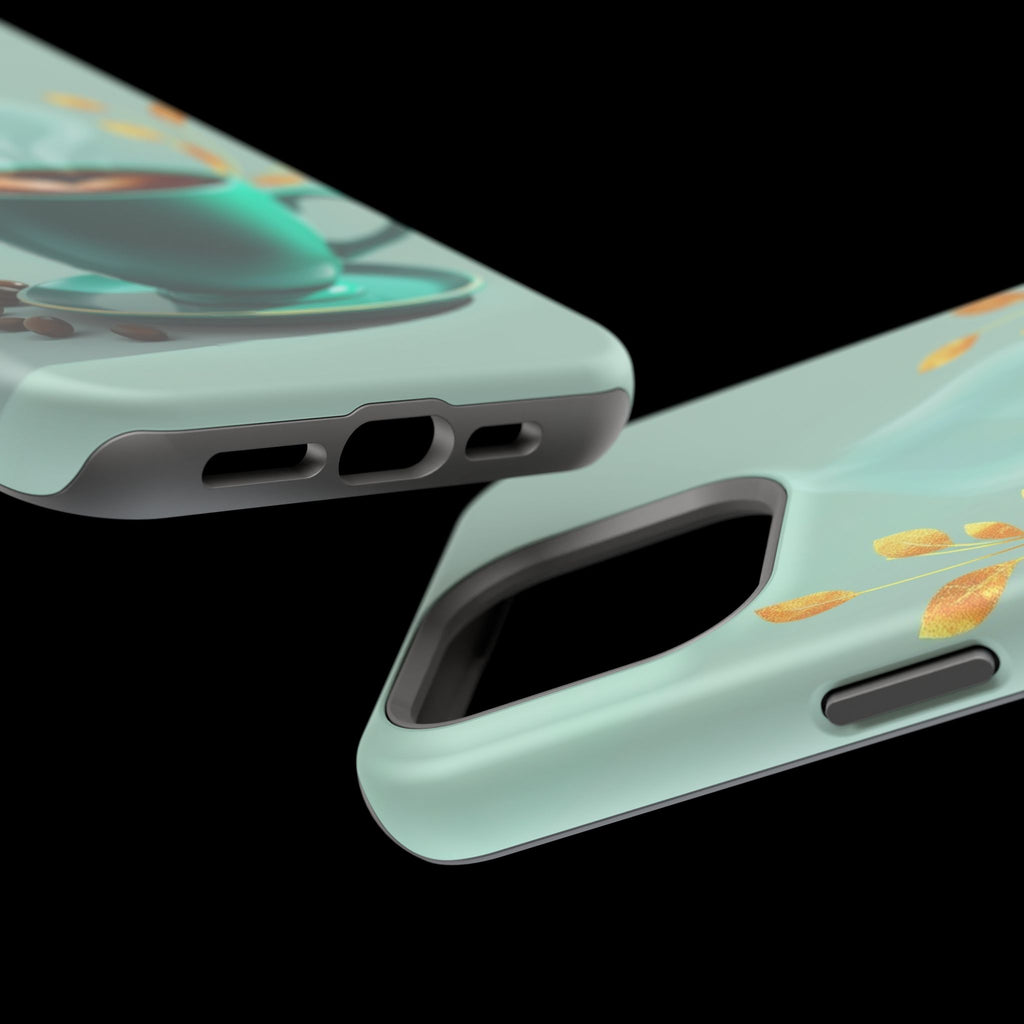 iPhone Radiant Emotional Support Coffee Design Soft Finish Everyday Case · iPhon