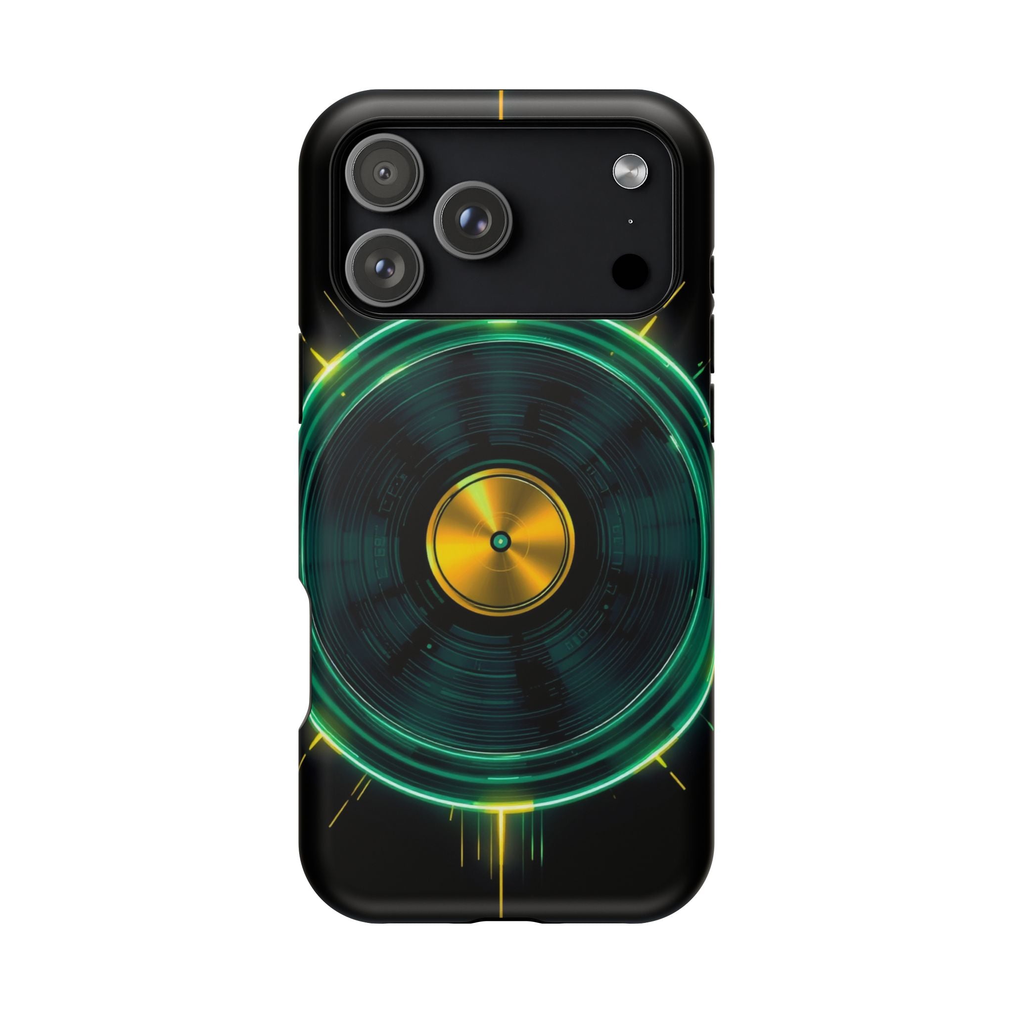 iPhone Dreamy Record Vinyl Spin Design Slim Everyday Designer Case · iPhone Case