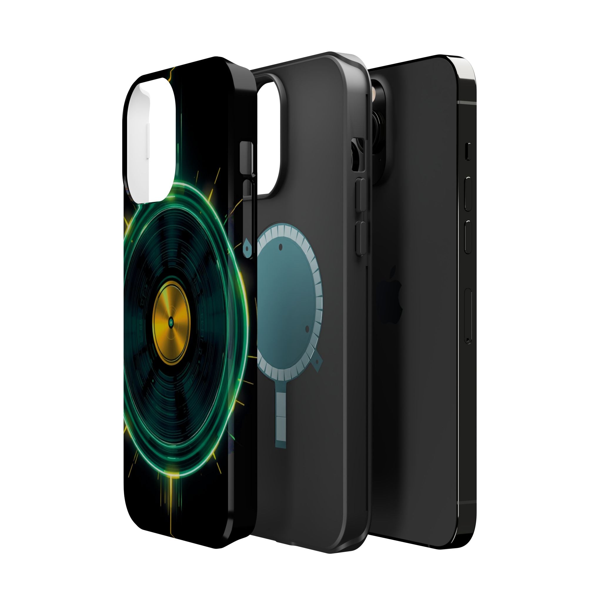 iPhone Dreamy Record Vinyl Spin Design Slim Everyday Designer Case · iPhone Case