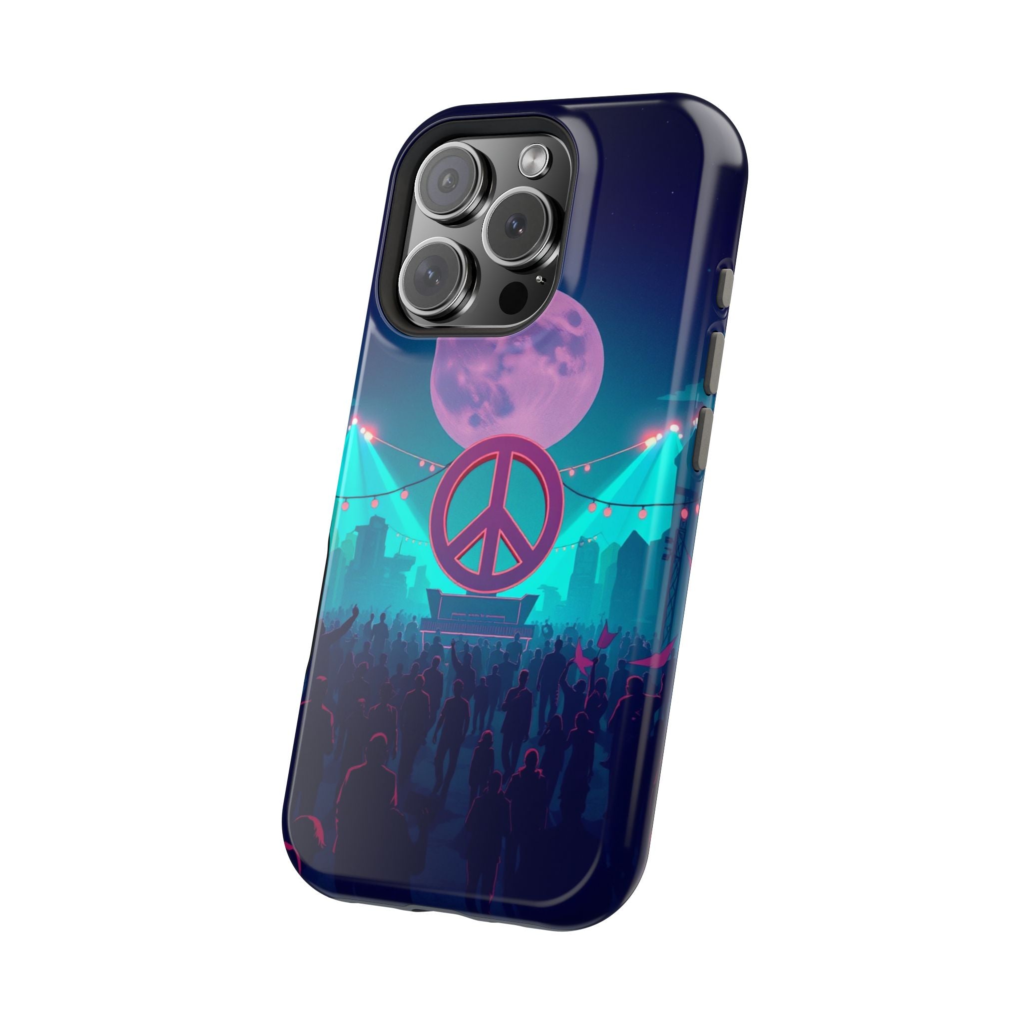 iPhone Woodstock Peace Mystic Art Bold Modern Everyday Snap Case · iPhone Case