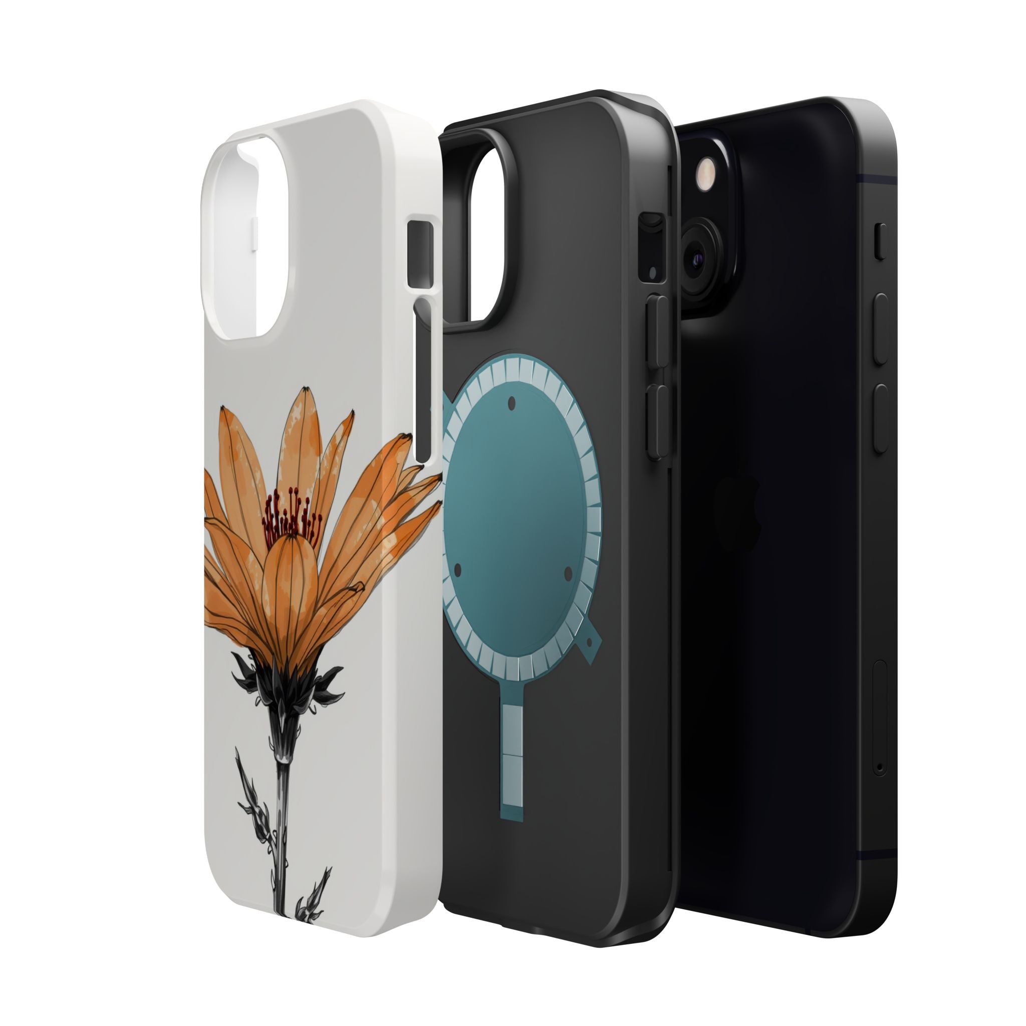 iPhone Earthy Desert Flower Design Bold Modern Everyday Snap Case · iPhone Case