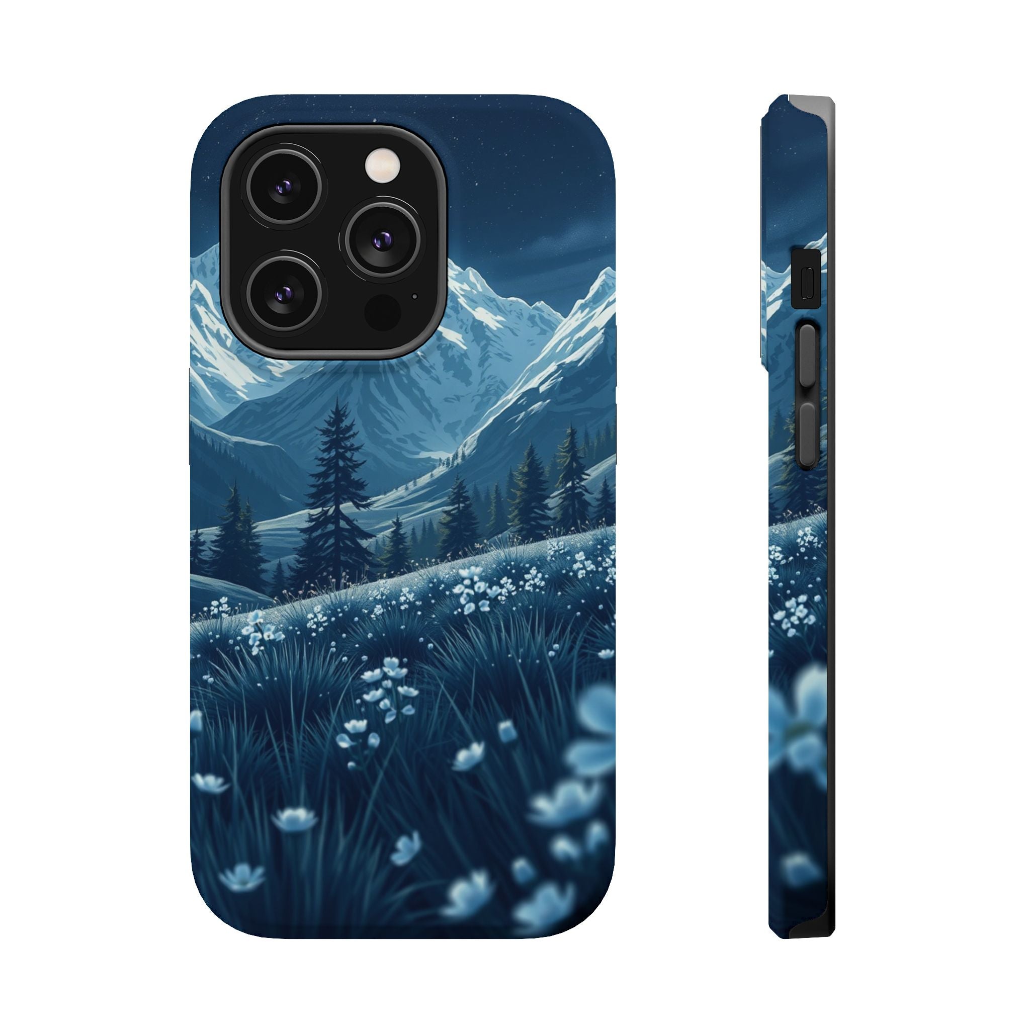 iPhone Dreamy Alpine Meadow Design Bold Modern Everyday Snap Case · iPhone Case