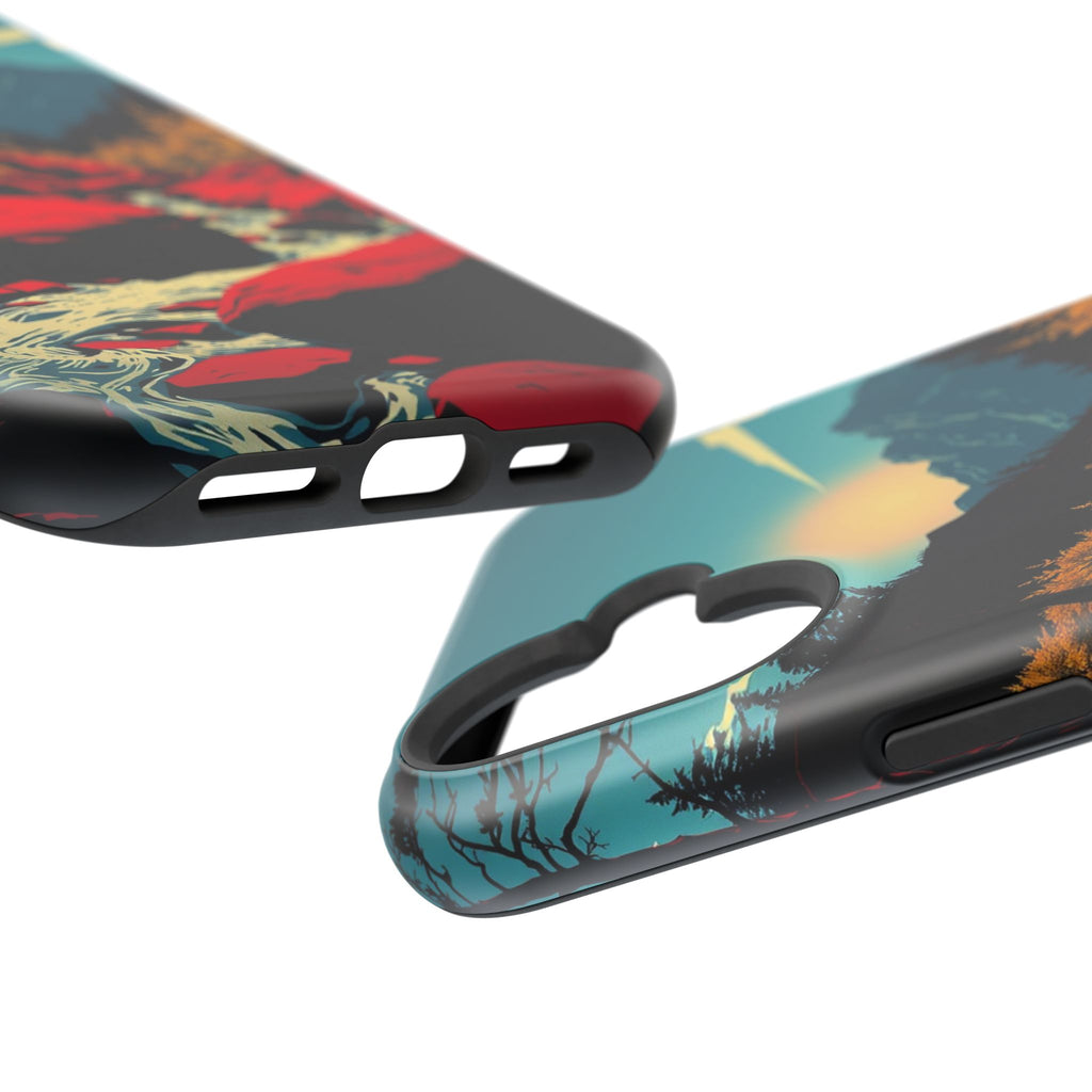 iPhone Earthy Spring Creek Design Bold Modern Everyday Snap Case · iPhone Case