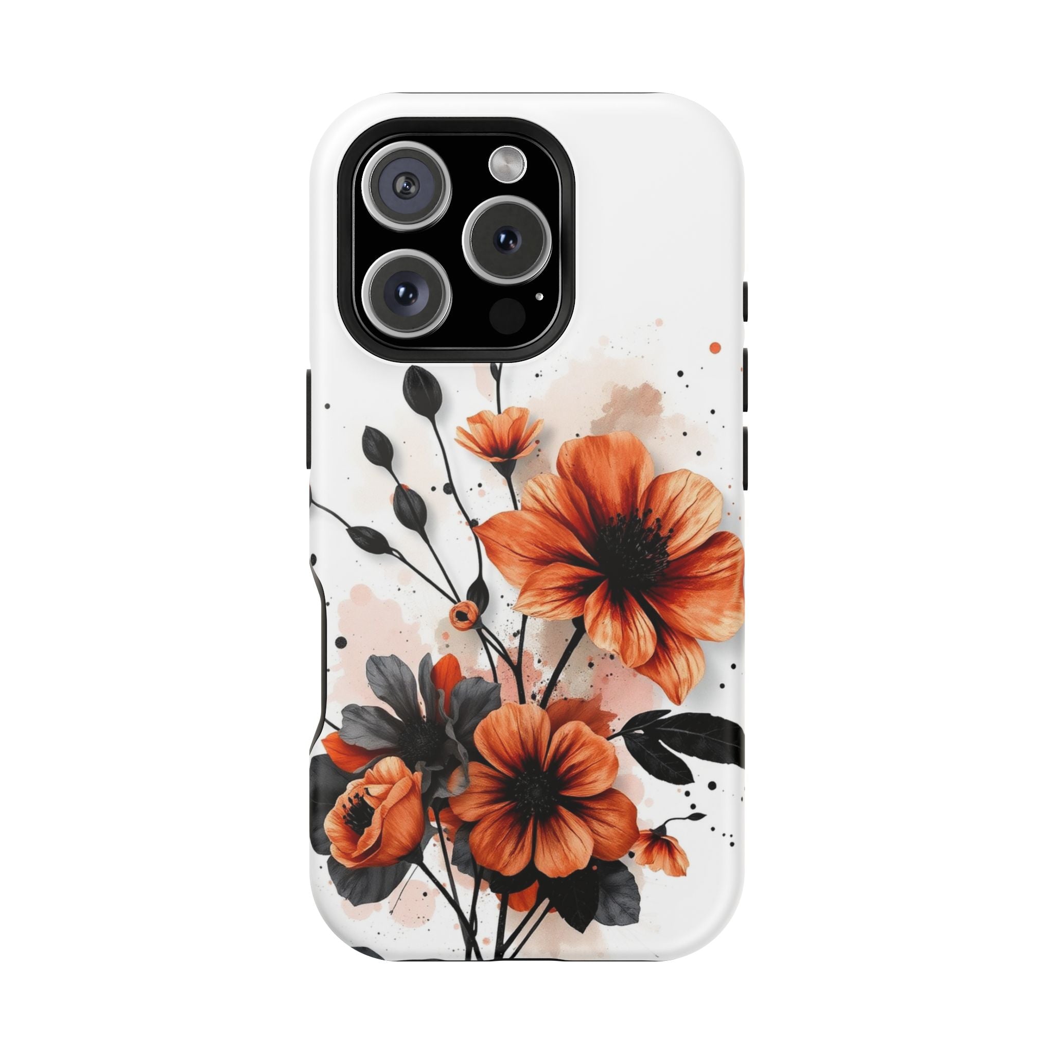 iPhone Floral Watercolor Splash 3D Digital Slim iPhone Everyday · iPhone Case