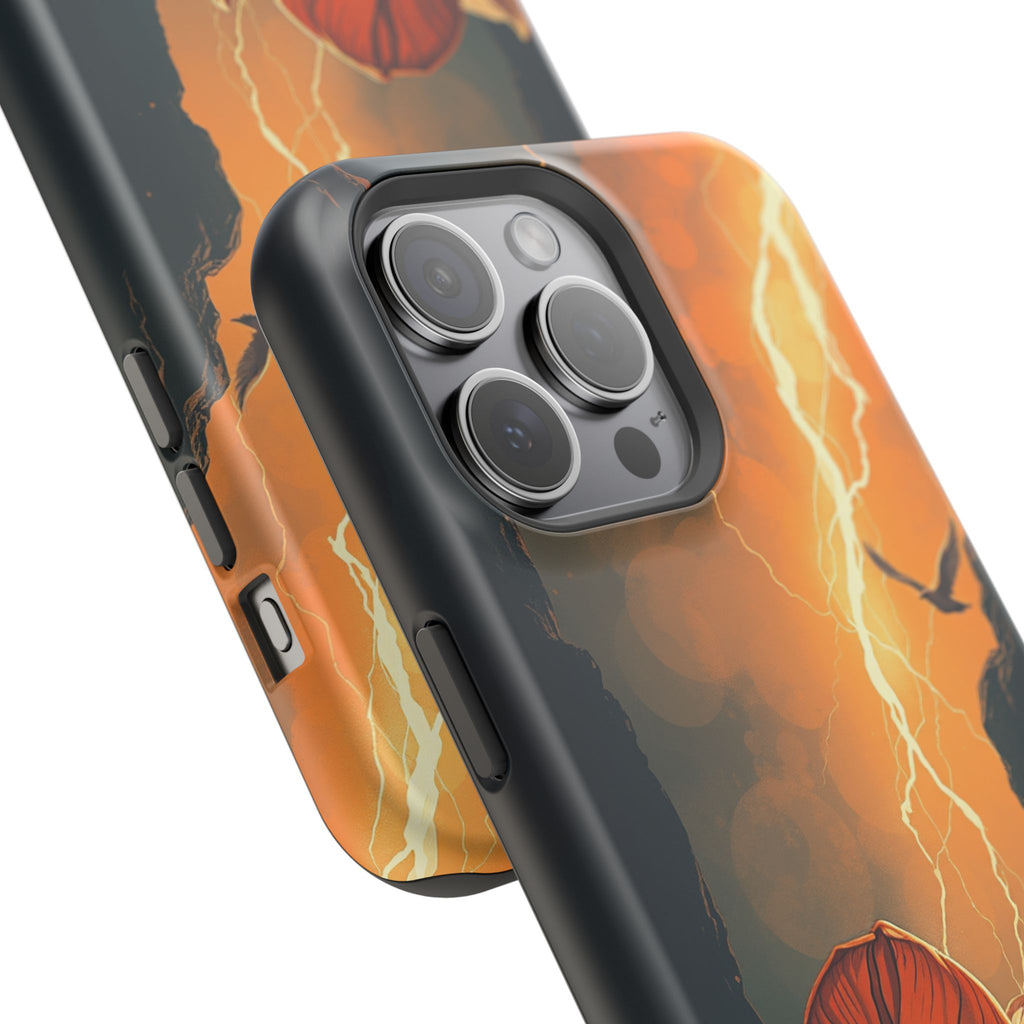 iPhone Vibrant Petal Storm Design Bold Modern Everyday Snap Case · iPhone Case