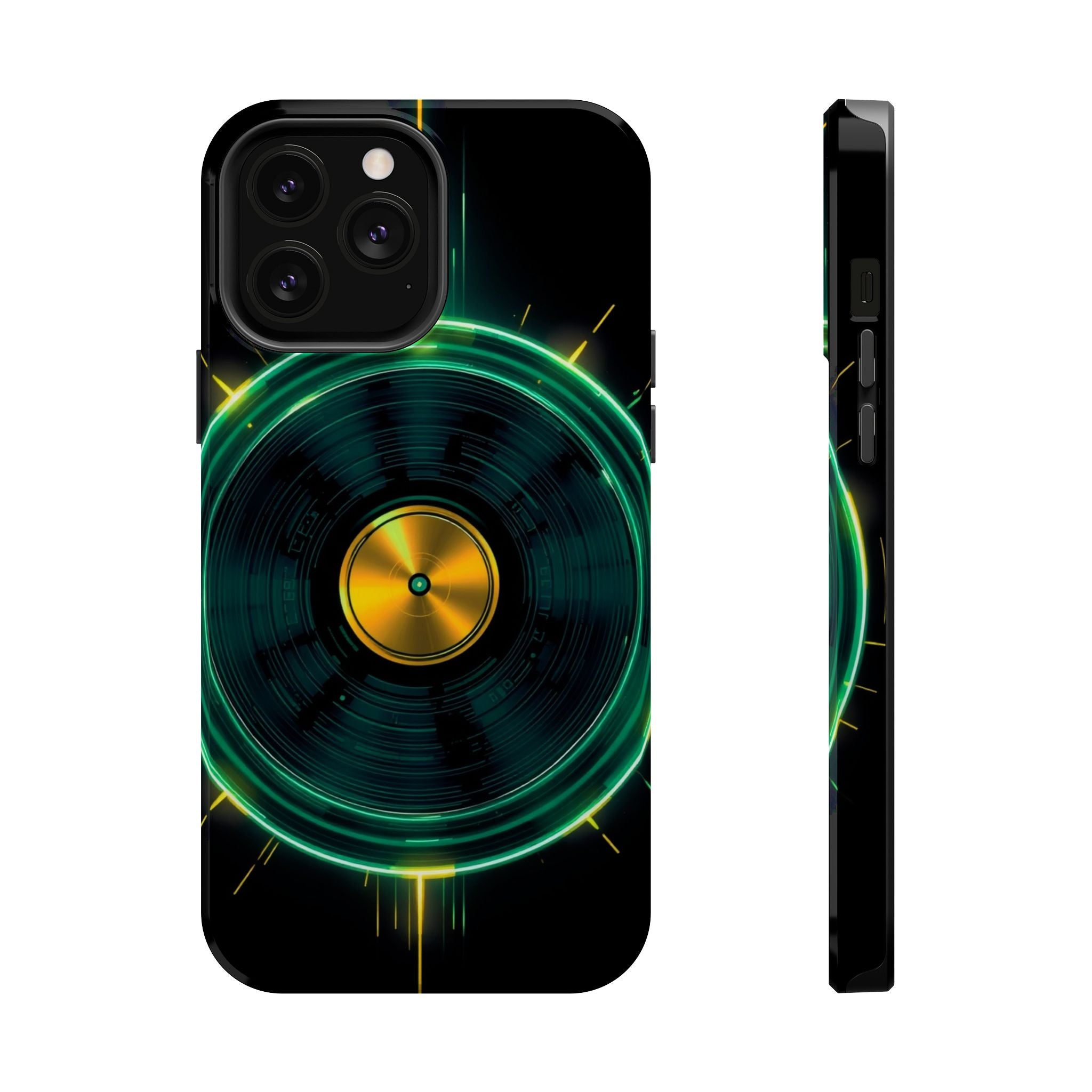 iPhone Dreamy Record Vinyl Spin Design Slim Everyday Designer Case · iPhone Case