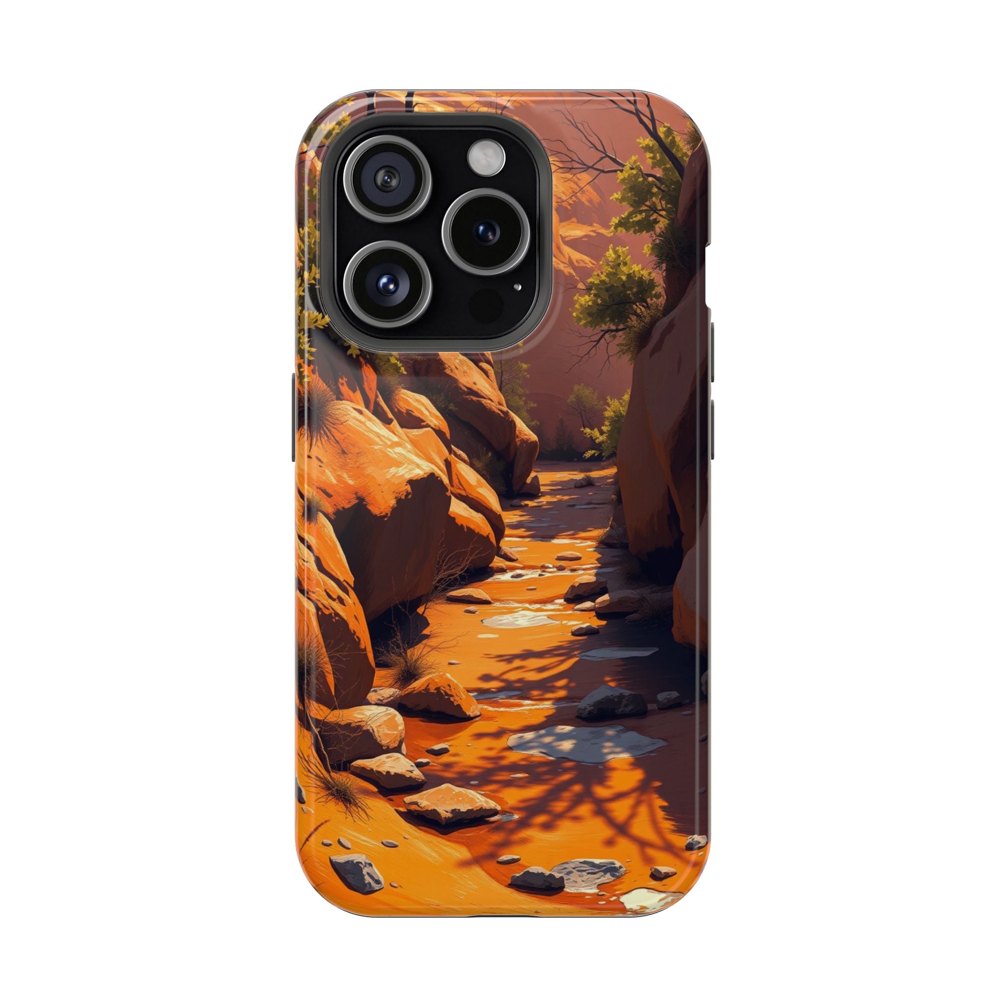 iPhone Spring Creek Bold Art Slim Everyday Designer Case · iPhone Case