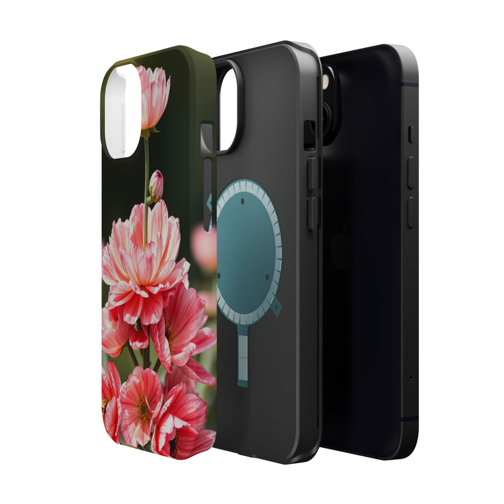 iPhone Ranunculus Stack Vibrant Watercolor Slim Snap Case · iPhone Case