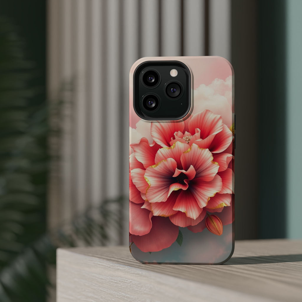 iPhone Pastel Floral Cloud Gold Foil Luxury Slim iPhone Everyday · iPhone Case
