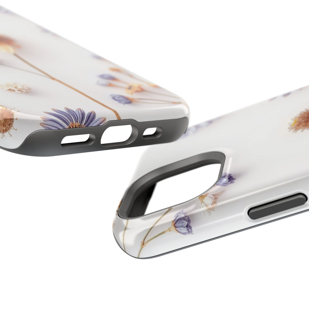 iPhone Dried Flower Flat Lay Bold Art Slim Everyday Designer Case · iPhone Case