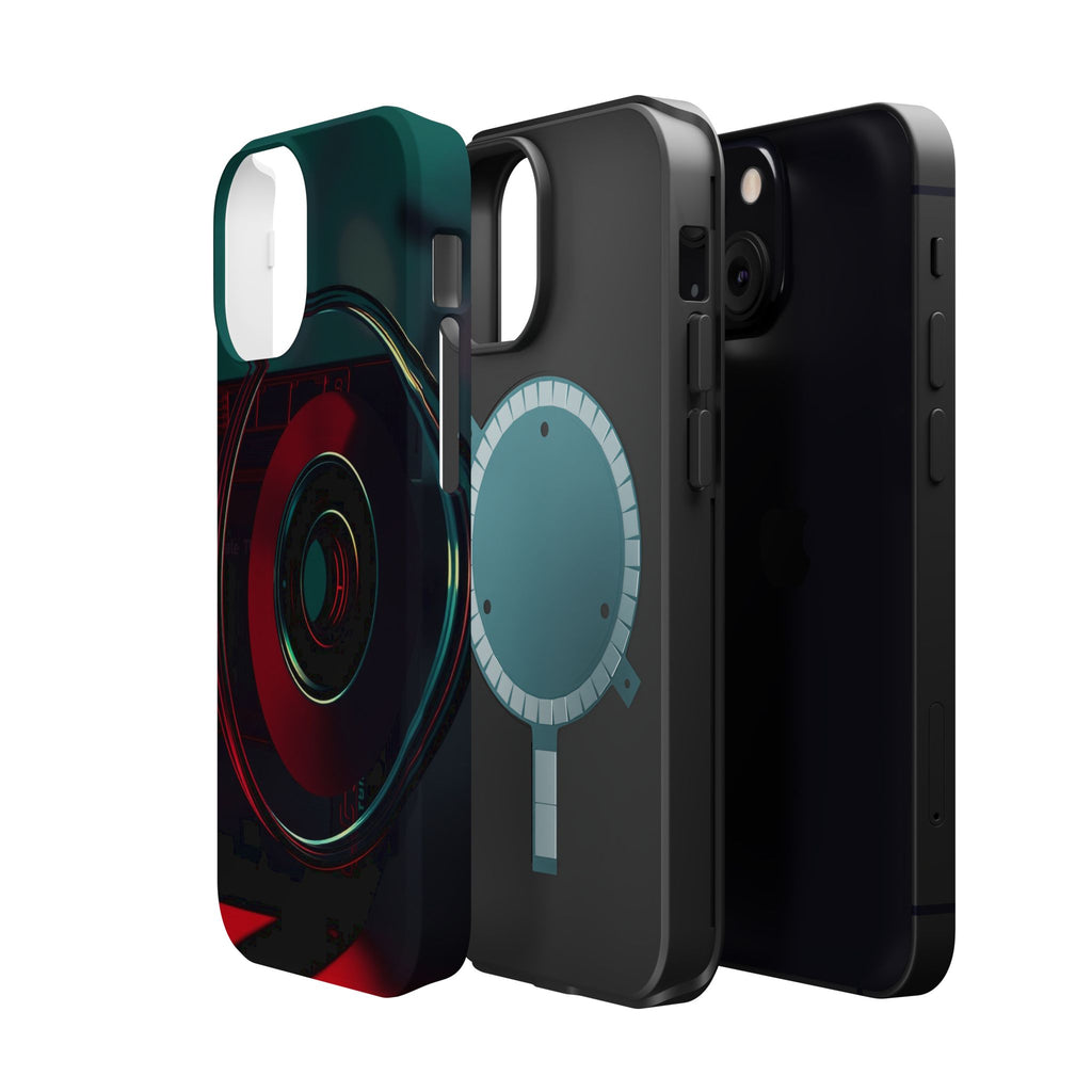 iPhone Vibrant Cassette Tape Rewind Design Slim Everyday Designer Case · iPhone