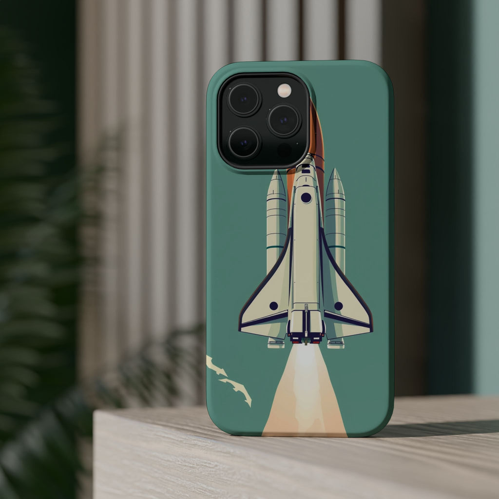 iPhone Retro Space Shuttle Cinematic Art Slim Everyday Designer Case · iPhone Ca