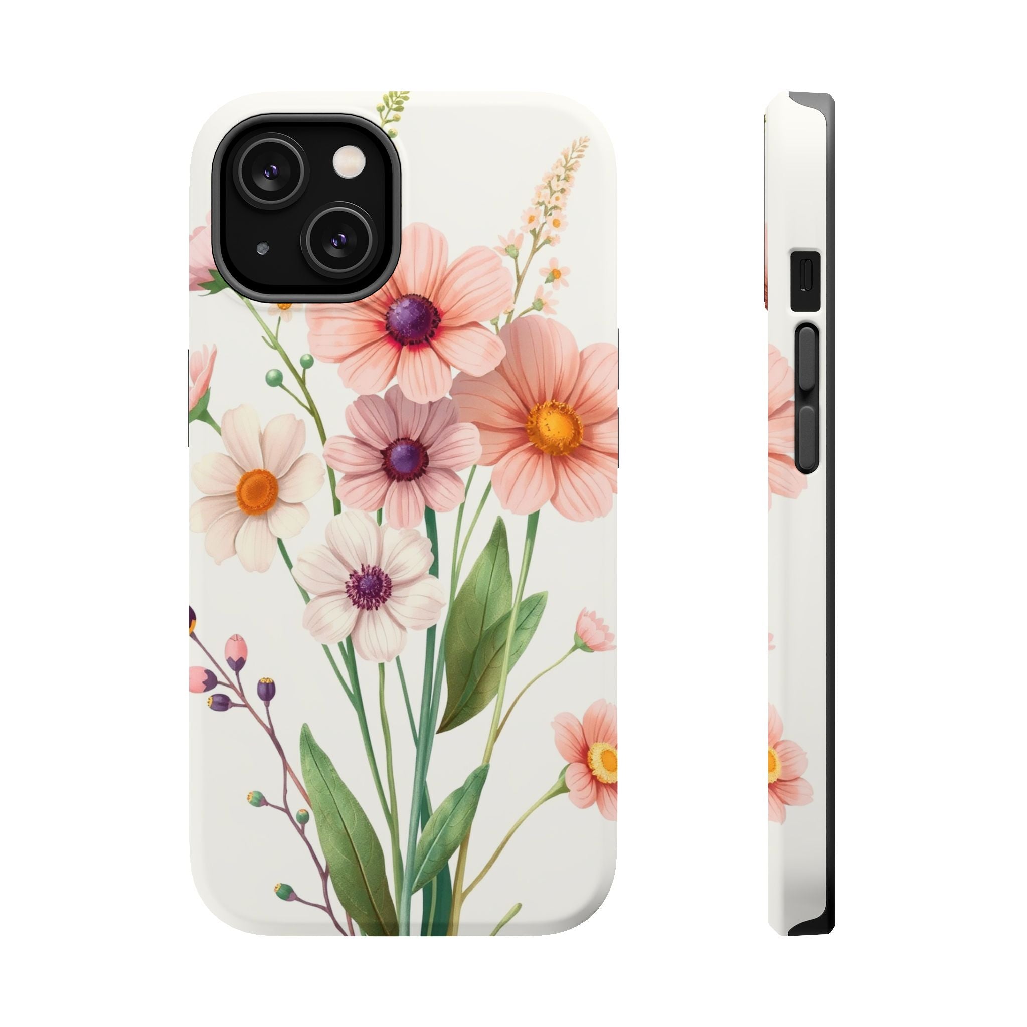 iPhone Wildflower Bunch Mystic Art Bold Modern Everyday Snap Case · iPhone Case
