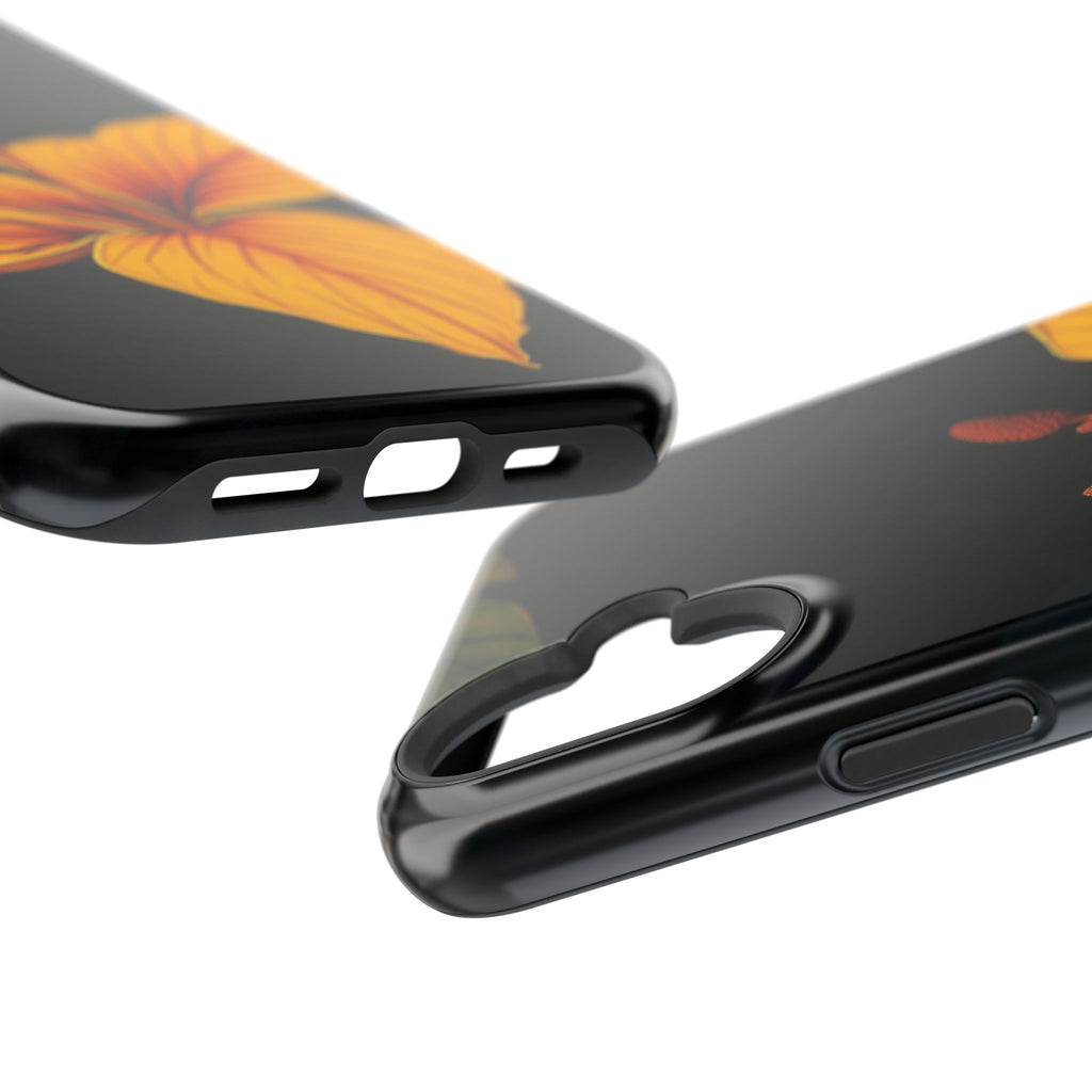 iPhone Earthy Tropical Bloom Design Artistic Everyday Cas Slim Snap Case · iPhon