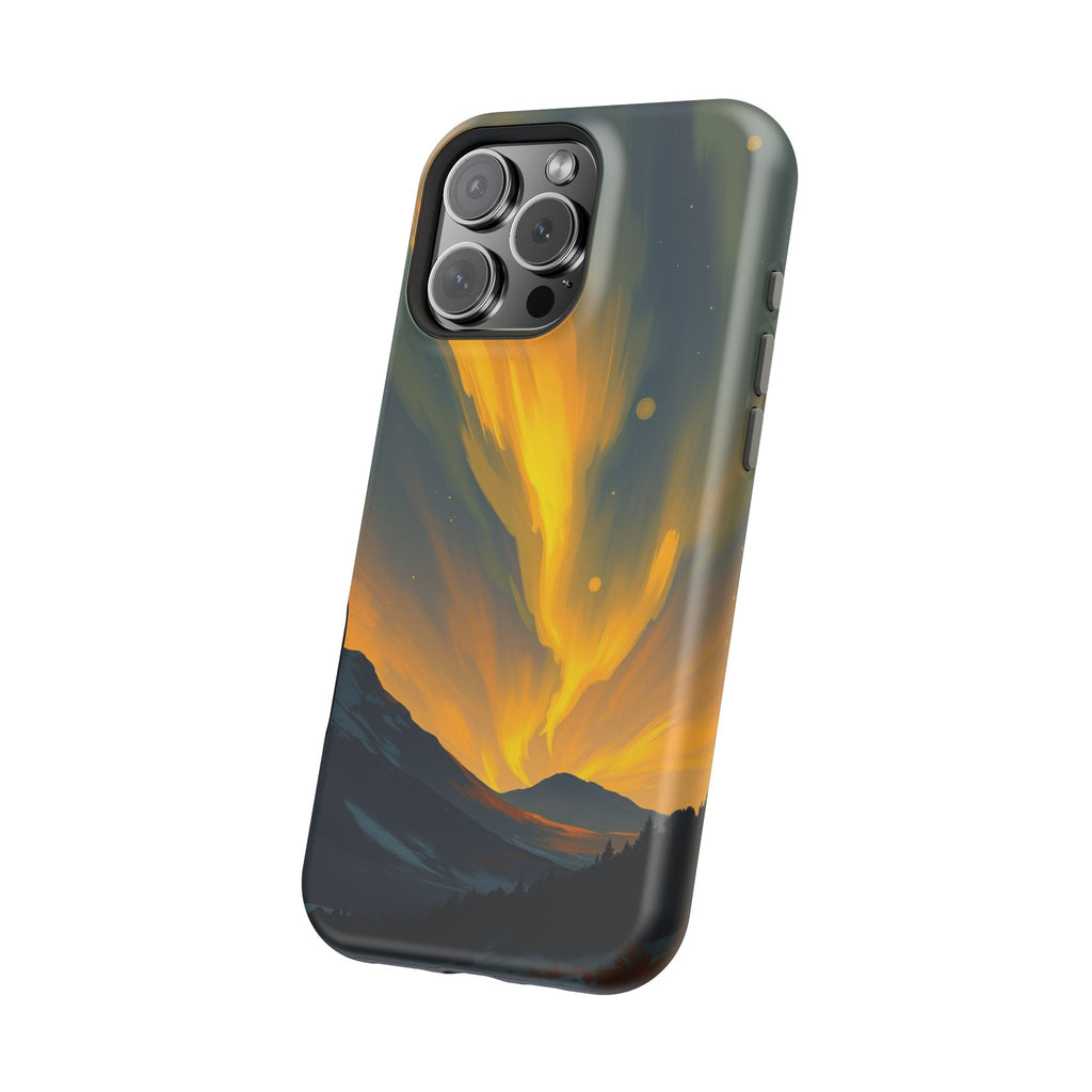 iPhone Serene Northern Lights Design Slim Everyday Designer Case · iPhone Case