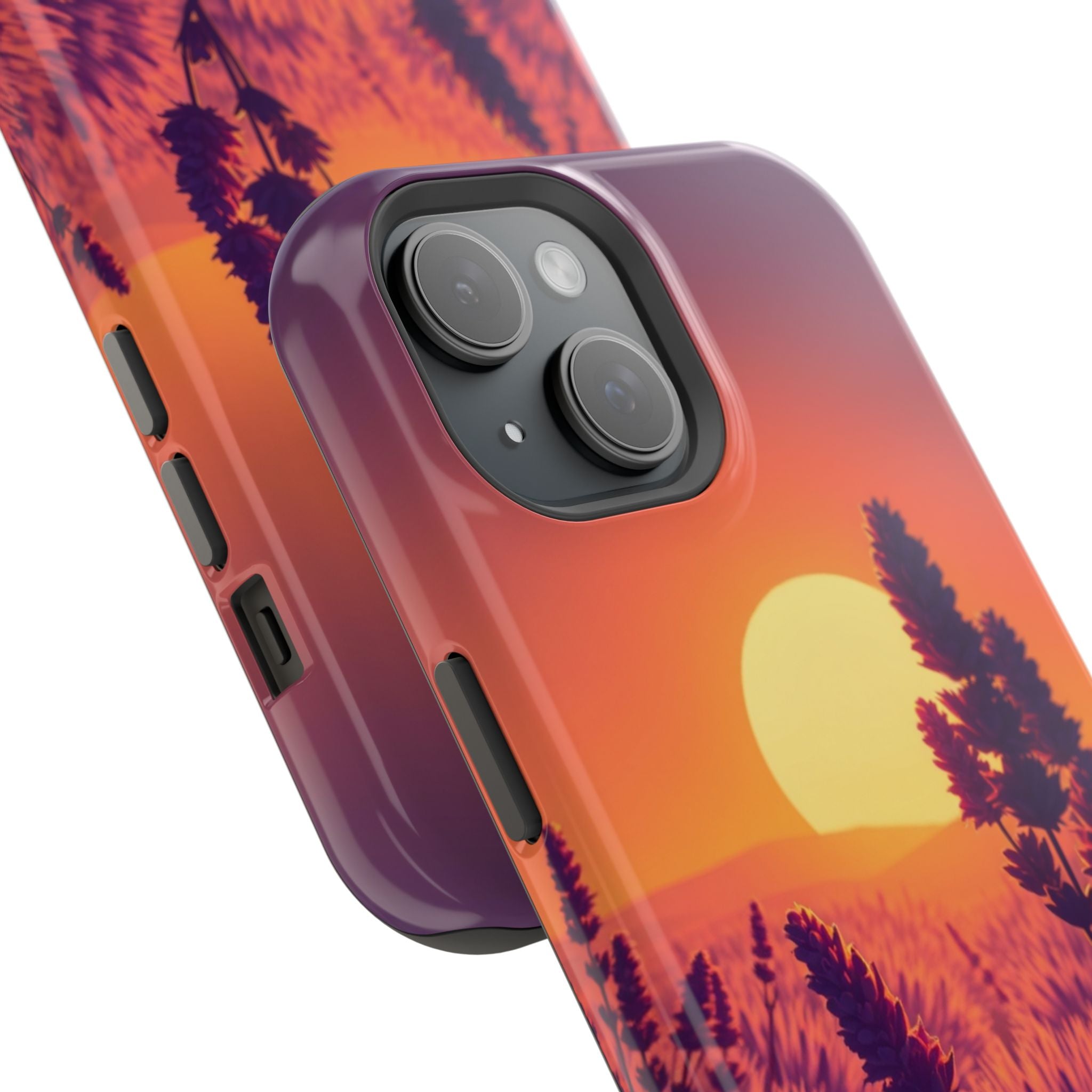 iPhone Sunset Amber And Peach Lavender Haze Slim iPhone Everyday · iPhone Case