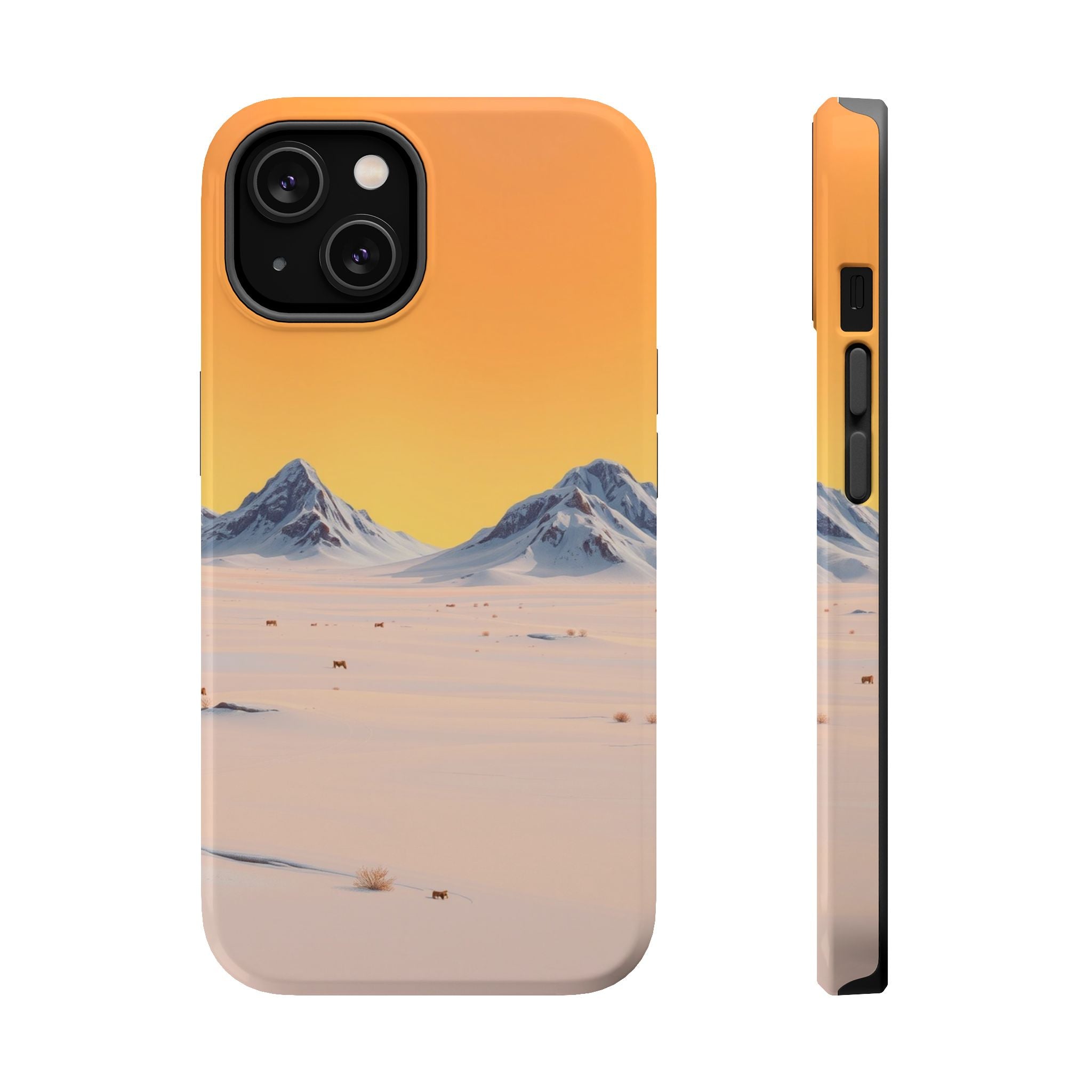 iPhone Mustard And Rust Arctic Tundra Slim Everyday iPhone 20 Designer · iPhone