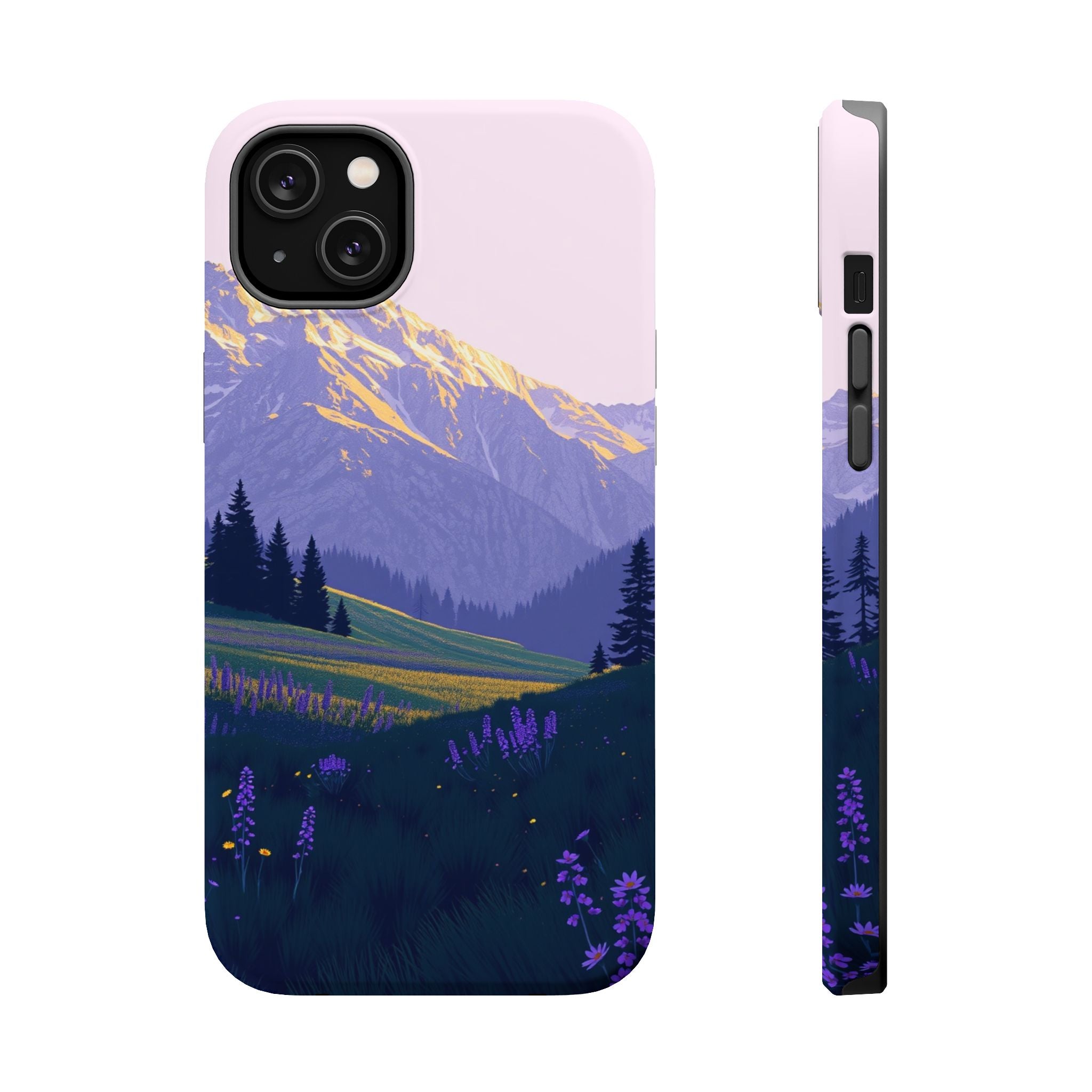 iPhone Alpine Meadow Gold Foil Luxury Slim Everyday Designer Case · iPhone Case