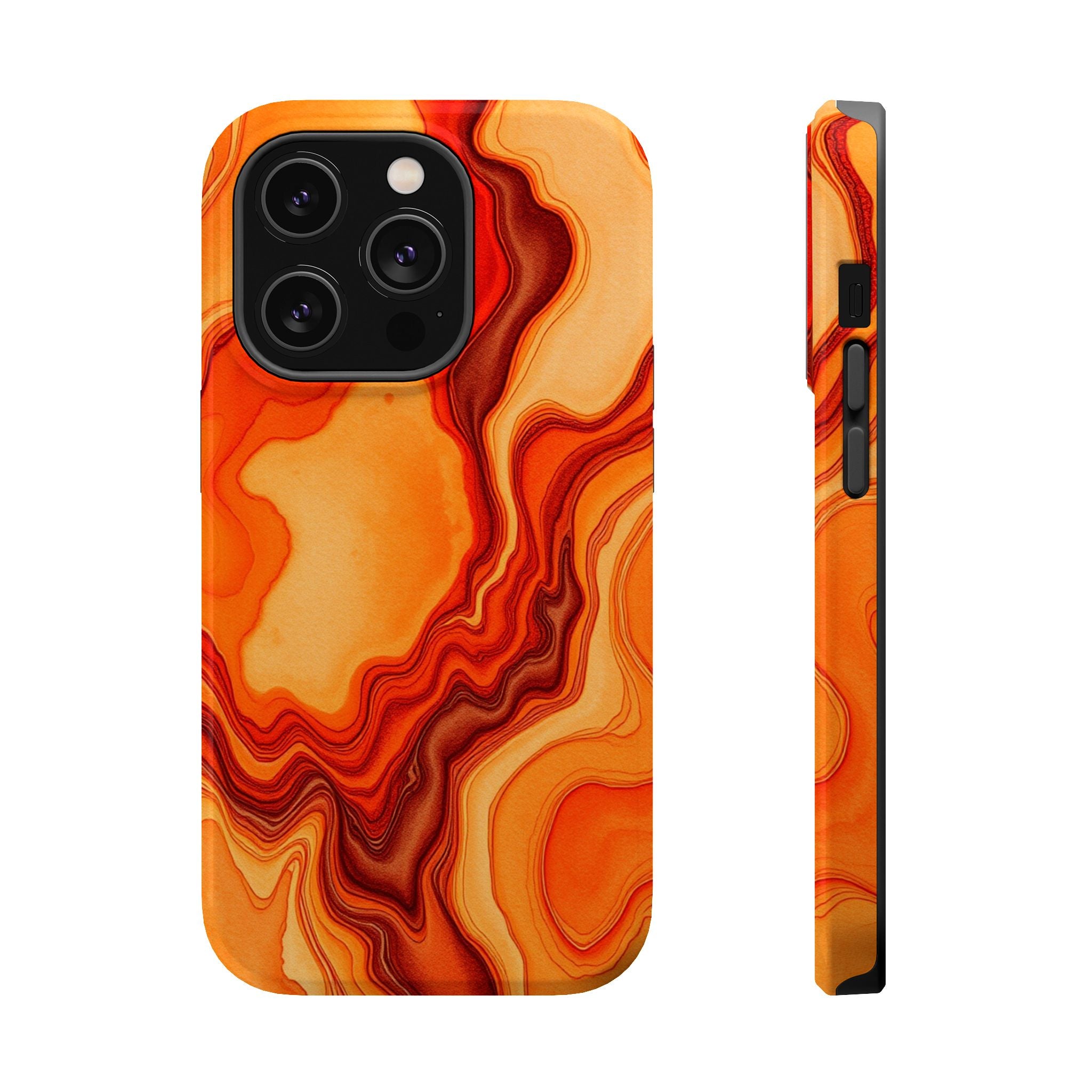 iPhone Fluid Art Vibrant Watercolor Slim Everyday Designer Case · iPhone Case